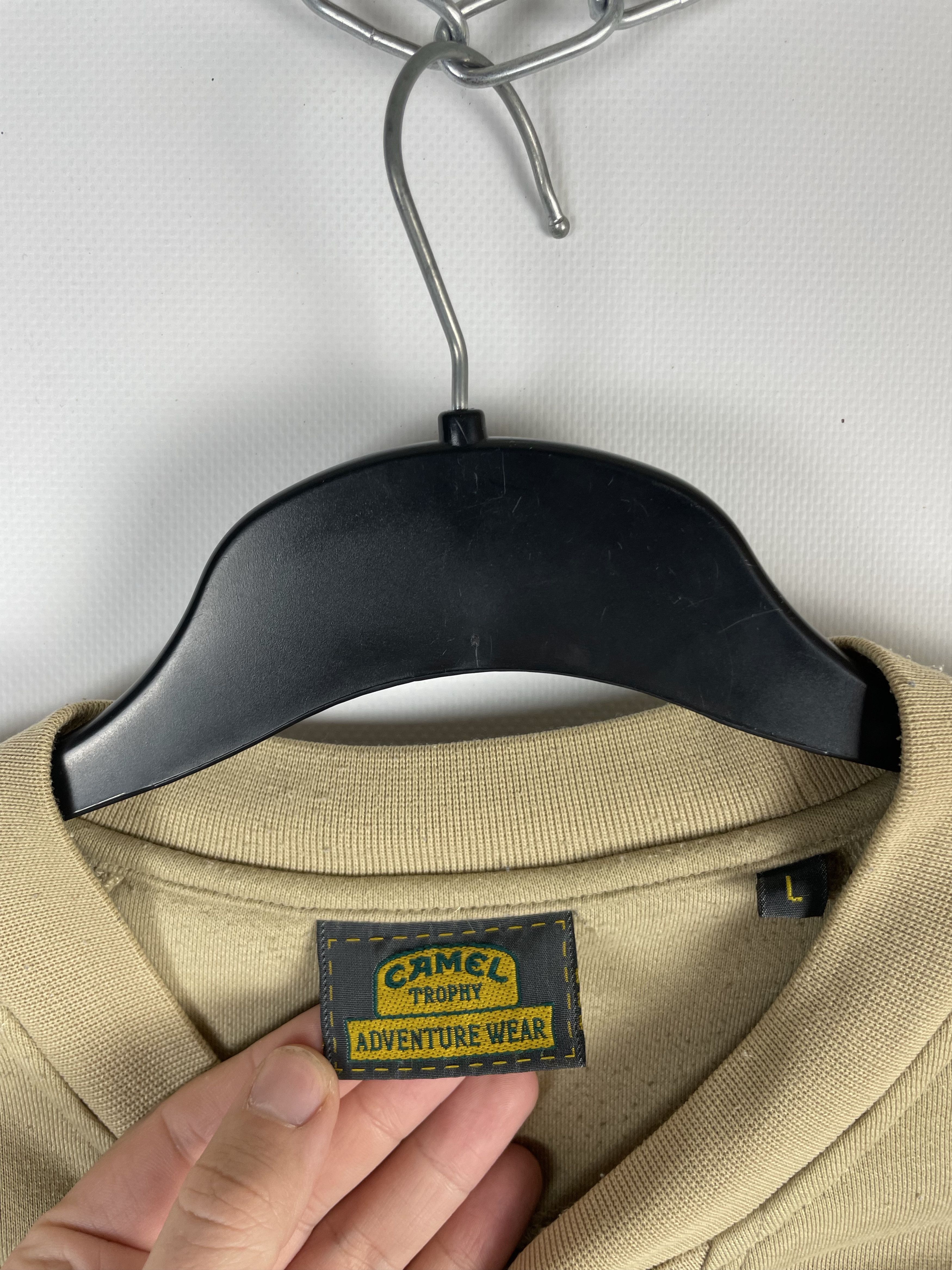Camel × Vintage Vintage 90's CAMEL Sweatshirt Size US L / EU 52-54 / 3 - 5 Thumbnail