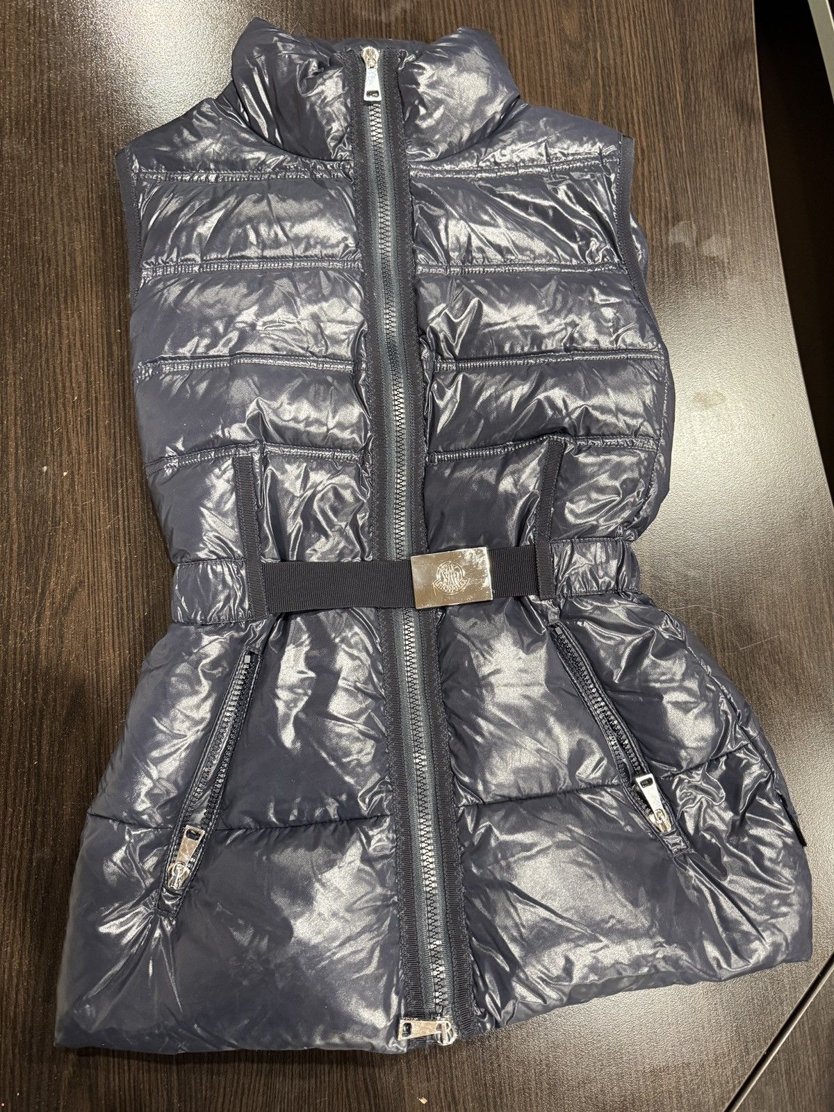 Moncler Moncler Black Quilted Aigrette Gilet Size XS / US 0-2 / IT 36-38 - 1 Thumbnail