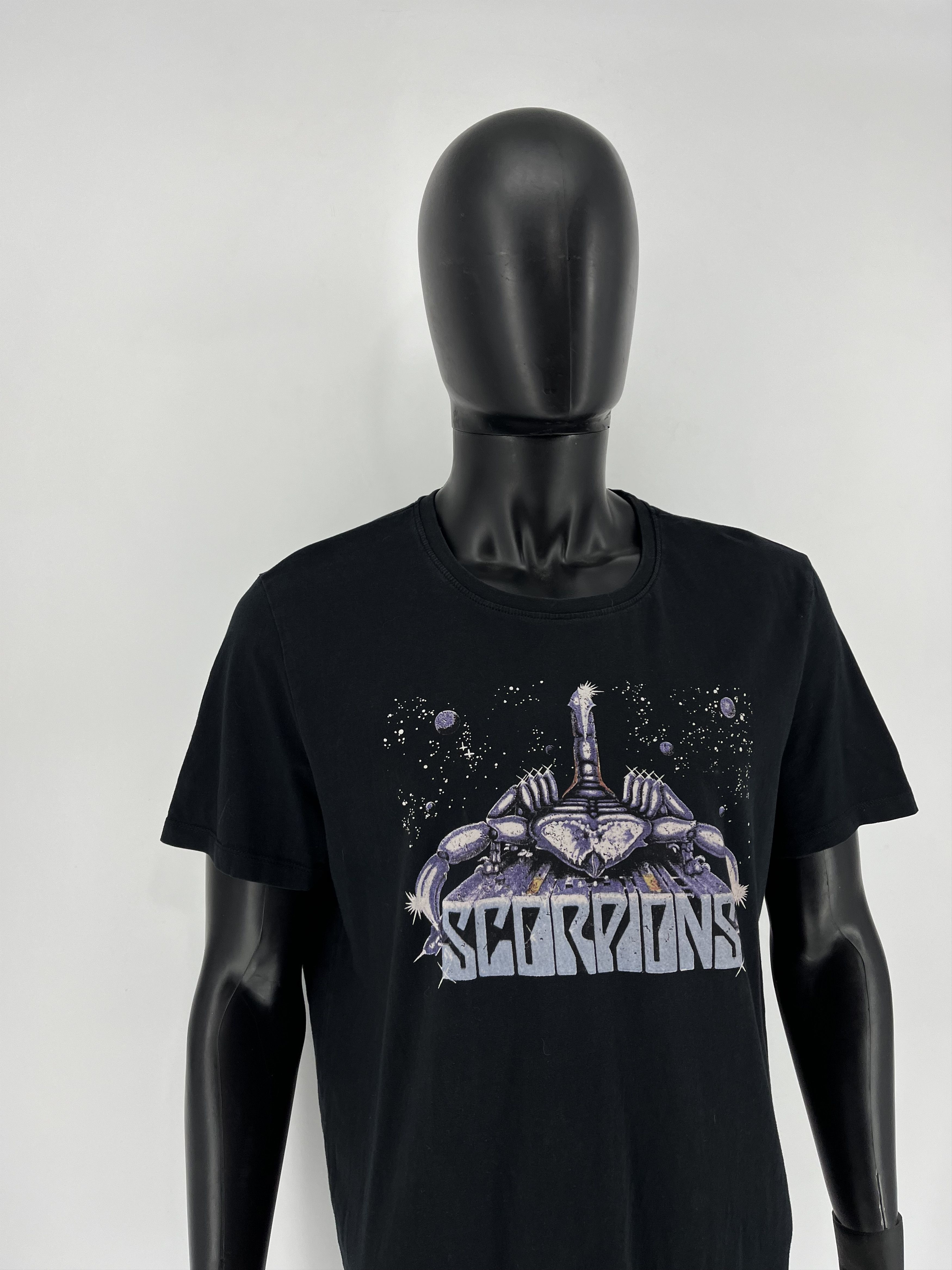 Band Tees Vintage Y2k Scorpions Rock Band T-shirt Band Rock Metal Size US XXL / EU 58 / 5 - 3 Thumbnail