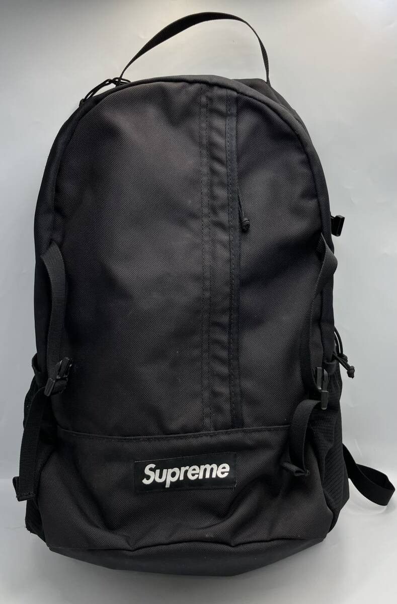 バッグ 18FW Supreme Backpack Black Supreme Backpack (FW18) Black - FW18 - US
