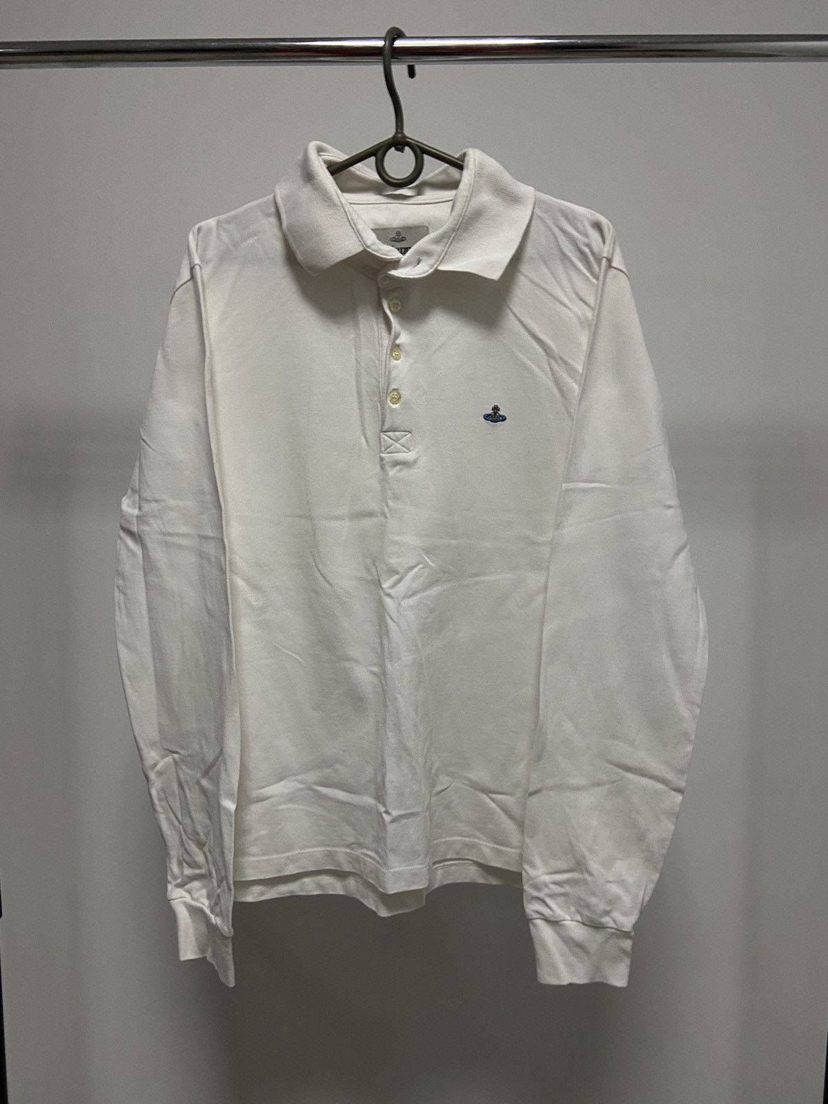 Vintage × Vivienne Westwood Vivienne Westwood Longsleeve Vintage Small Orb Logo Luxury Size US L / EU 52-54 / 3 - 1 Thumbnail