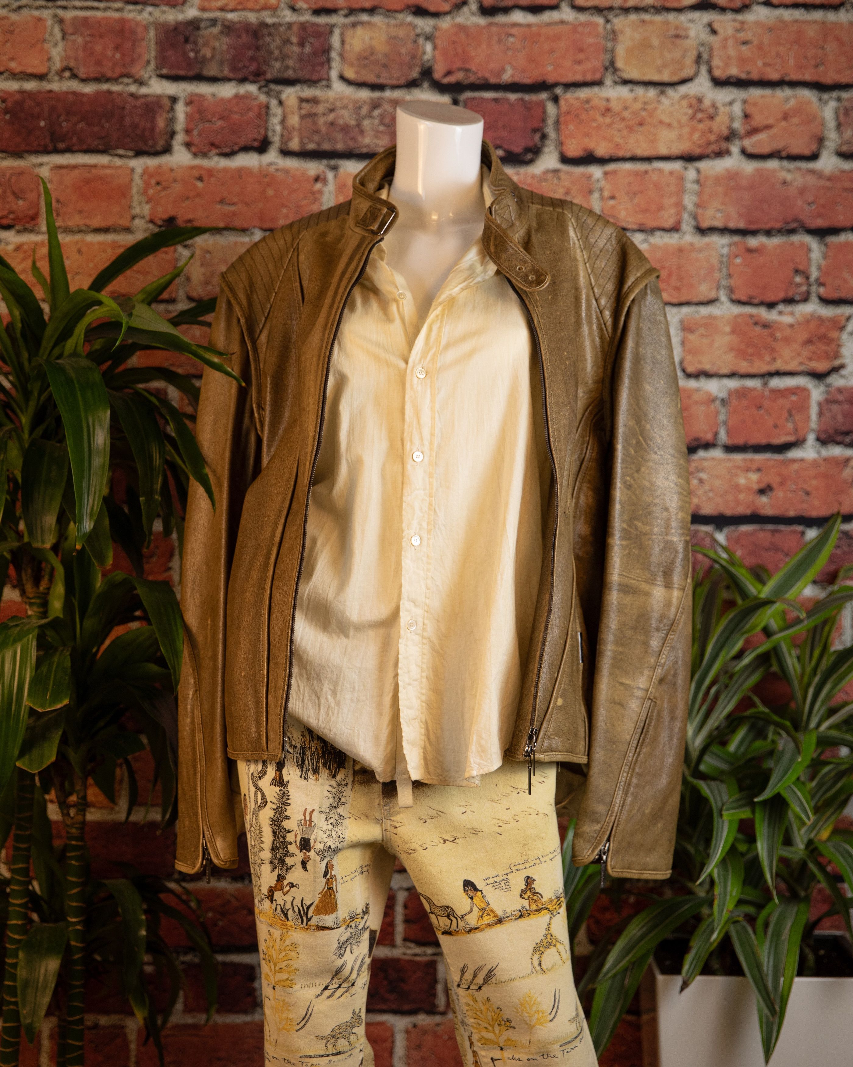 Roberto Cavalli Roberto Cavalli Safari Collection Print Pants Italy (S/32) Size US 32 / EU 48 - 7 Thumbnail