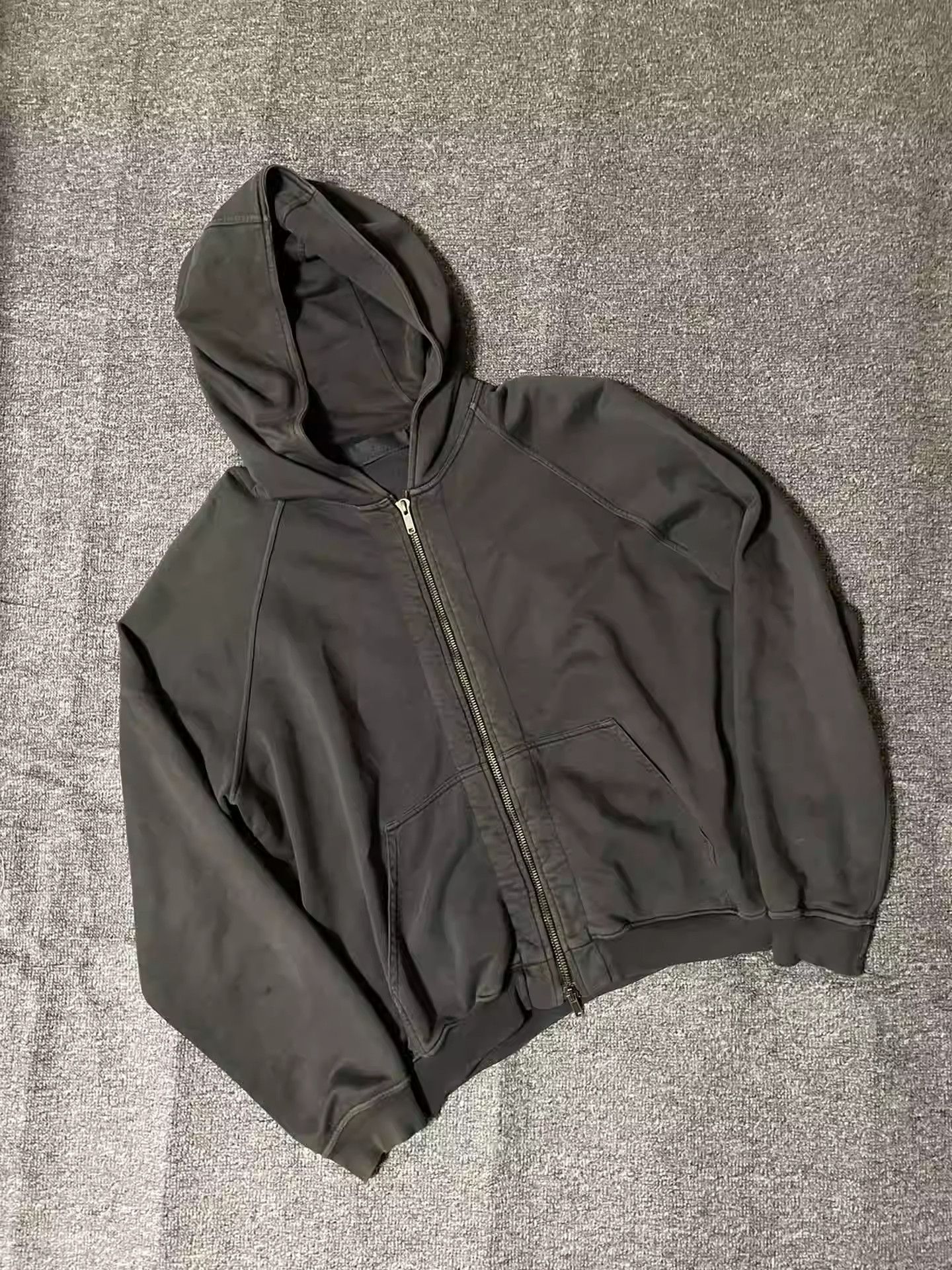 Haider Ackermann haider ackermann Aged zipper hoodie | Grailed