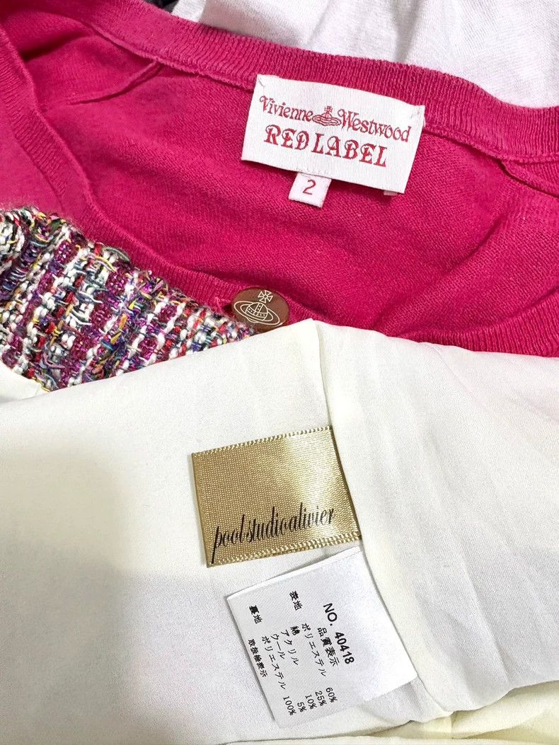Vivienne Westwood Vivienne Westwood Pink knitted sweater Size M / US 6-8 / IT 42-44 - 8 Thumbnail