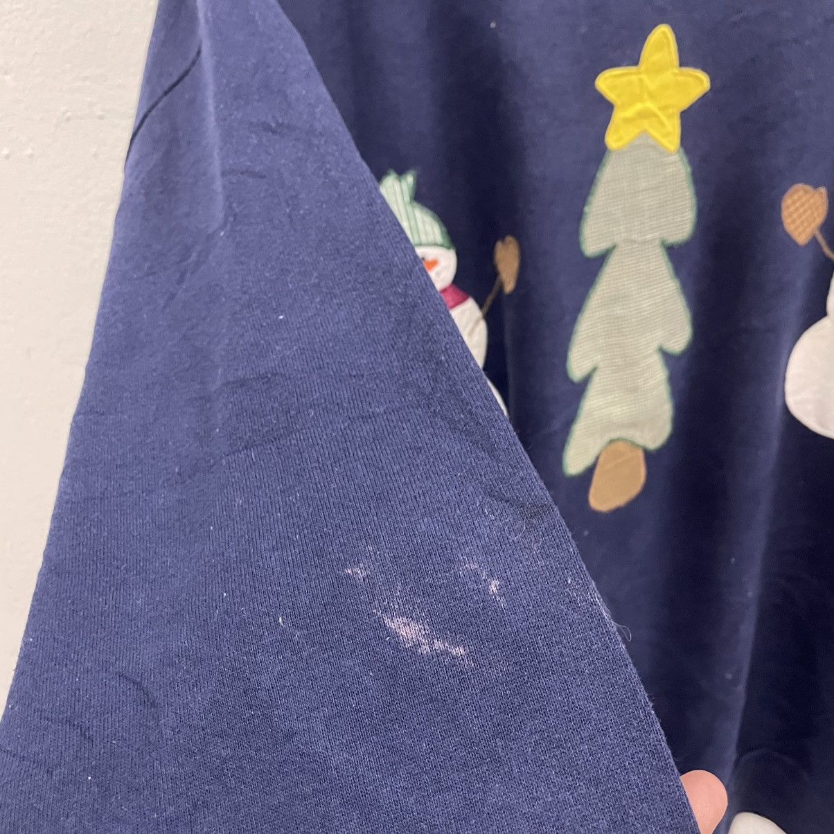 Jerzees × Vintage 🔥Vintage Jerzees Graphic Of Christmas Logo Sweatshirts Size US L / EU 52-54 / 3 - 9 Thumbnail