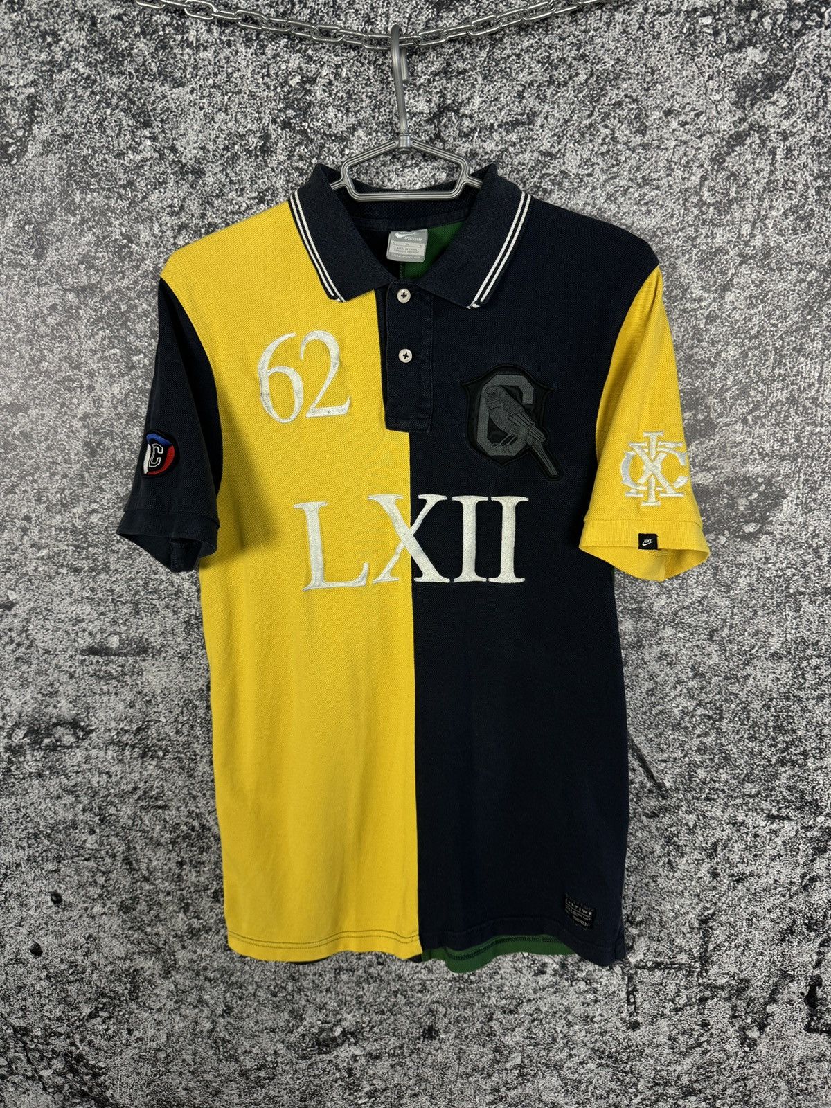 Nike Nike Sportswear Vintage Rugby Polo Shirt Canarinho Size M Size US M / EU 48-50 / 2 - 2 Thumbnail