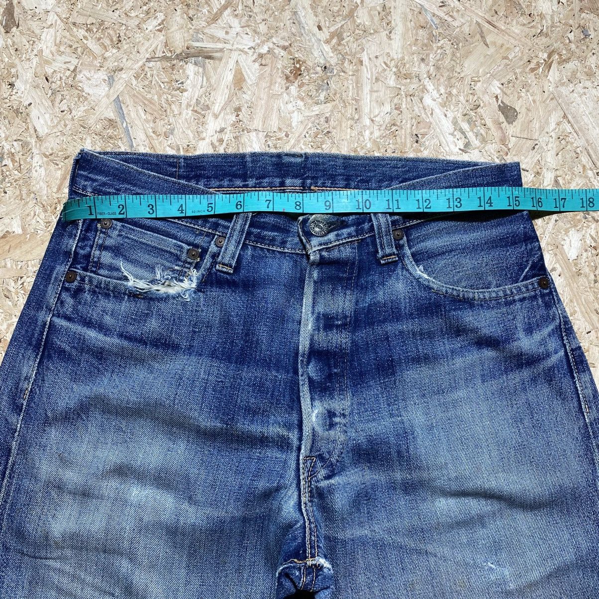 Sugar Cane Vintage Distressed Sugar Cane Selvedge Jeans Size US 31 - 16 Thumbnail