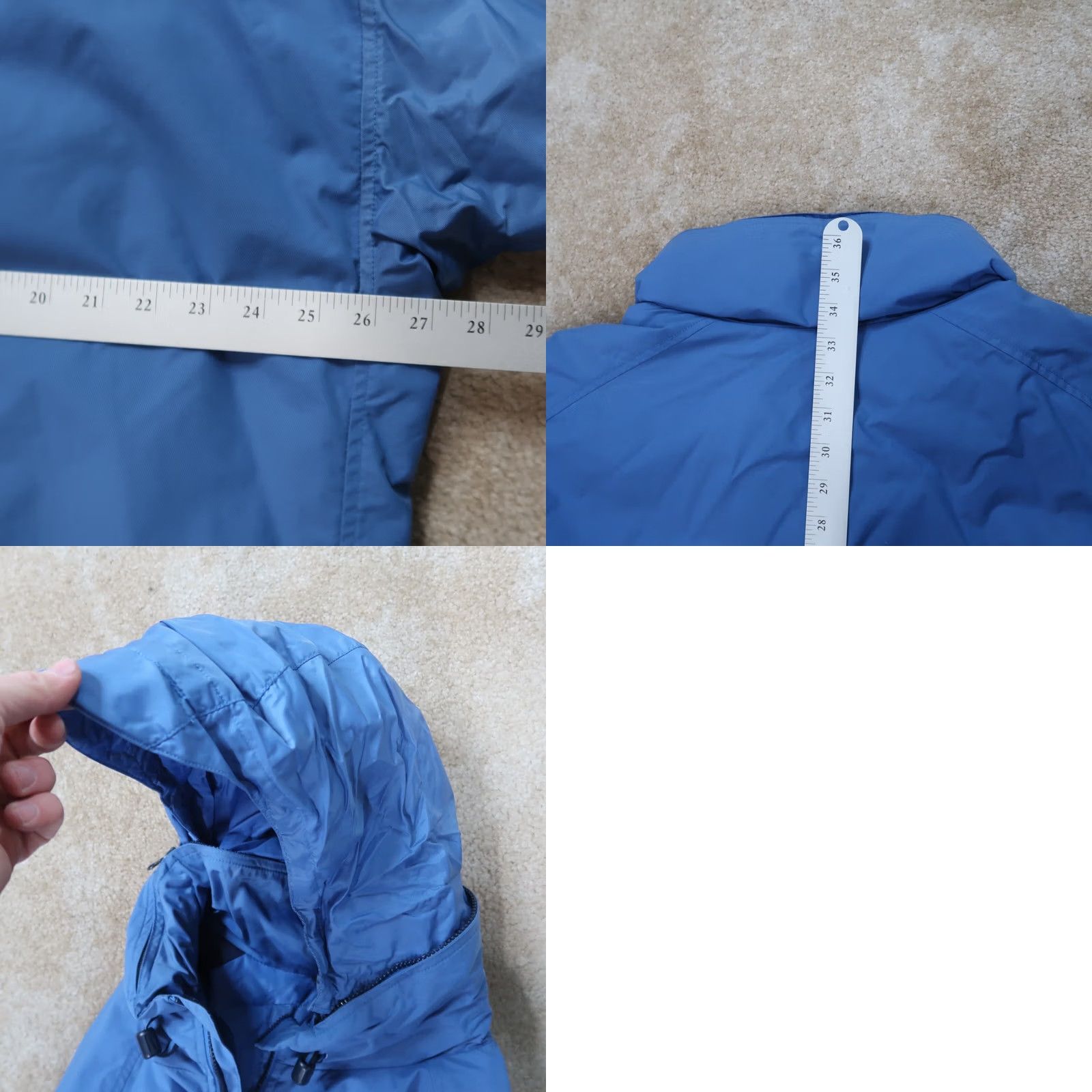 Nike Nike Jacket Mens XL Full Zip Insulated Knit Cotton Polyester Blue Football Overcoat Pockets Size US XL / EU 56 / 4 - 9 Thumbnail
