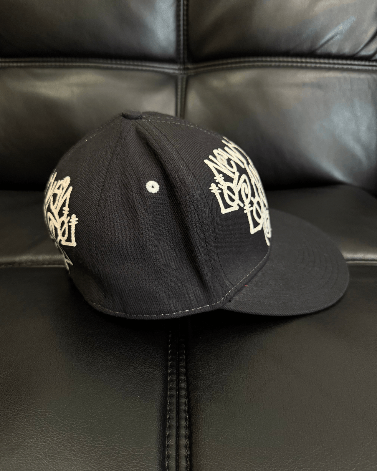 Stussy × Vintage Rare Vintage Stussy Graffiti World Tour Fitted Hat - M / 7 Size ONE SIZE - 4 Thumbnail
