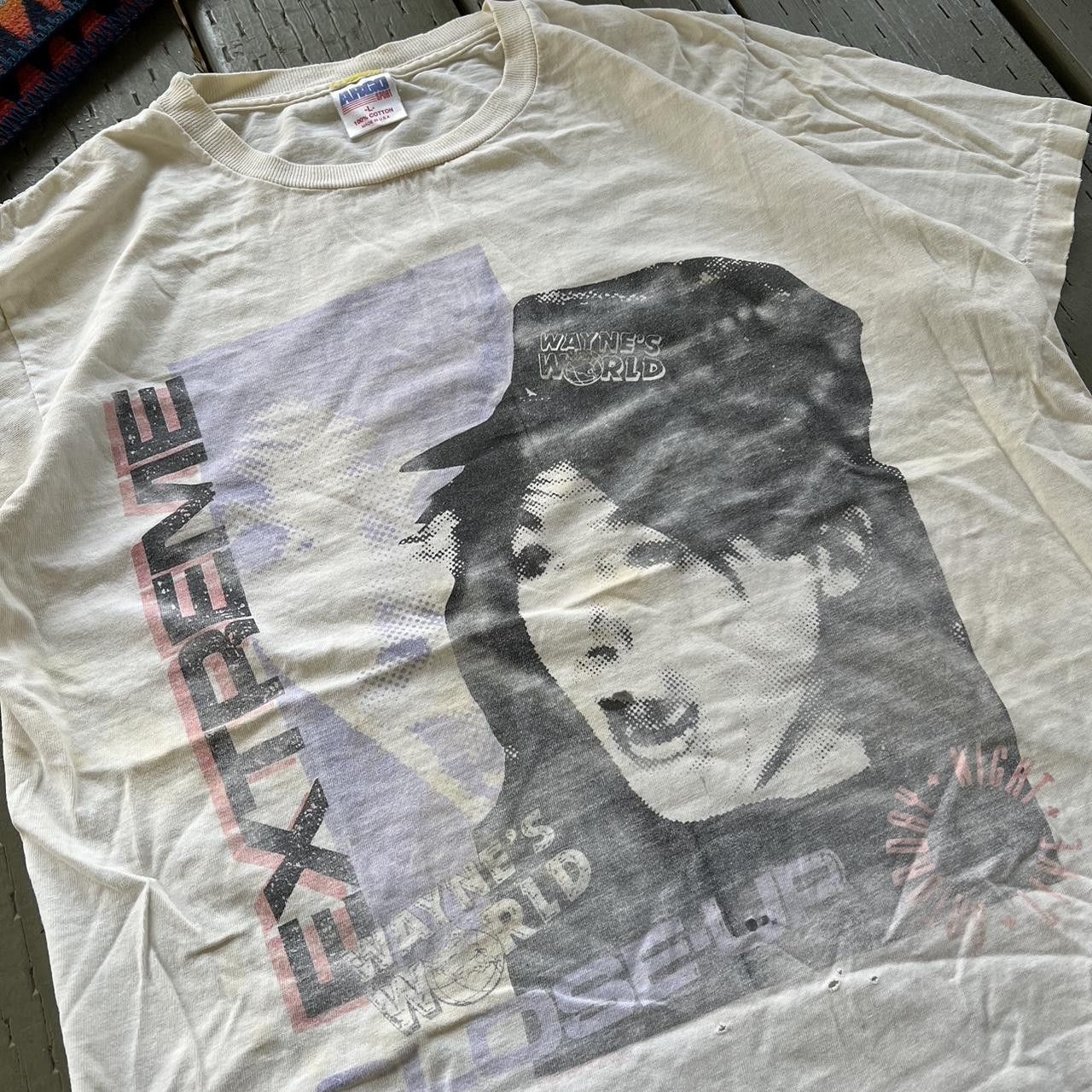 Vintage VINTAGE 90S WAYNE’S WORLD MOVIE T-SHIRT Size US L / EU 52-54 / 3 - 6 Thumbnail