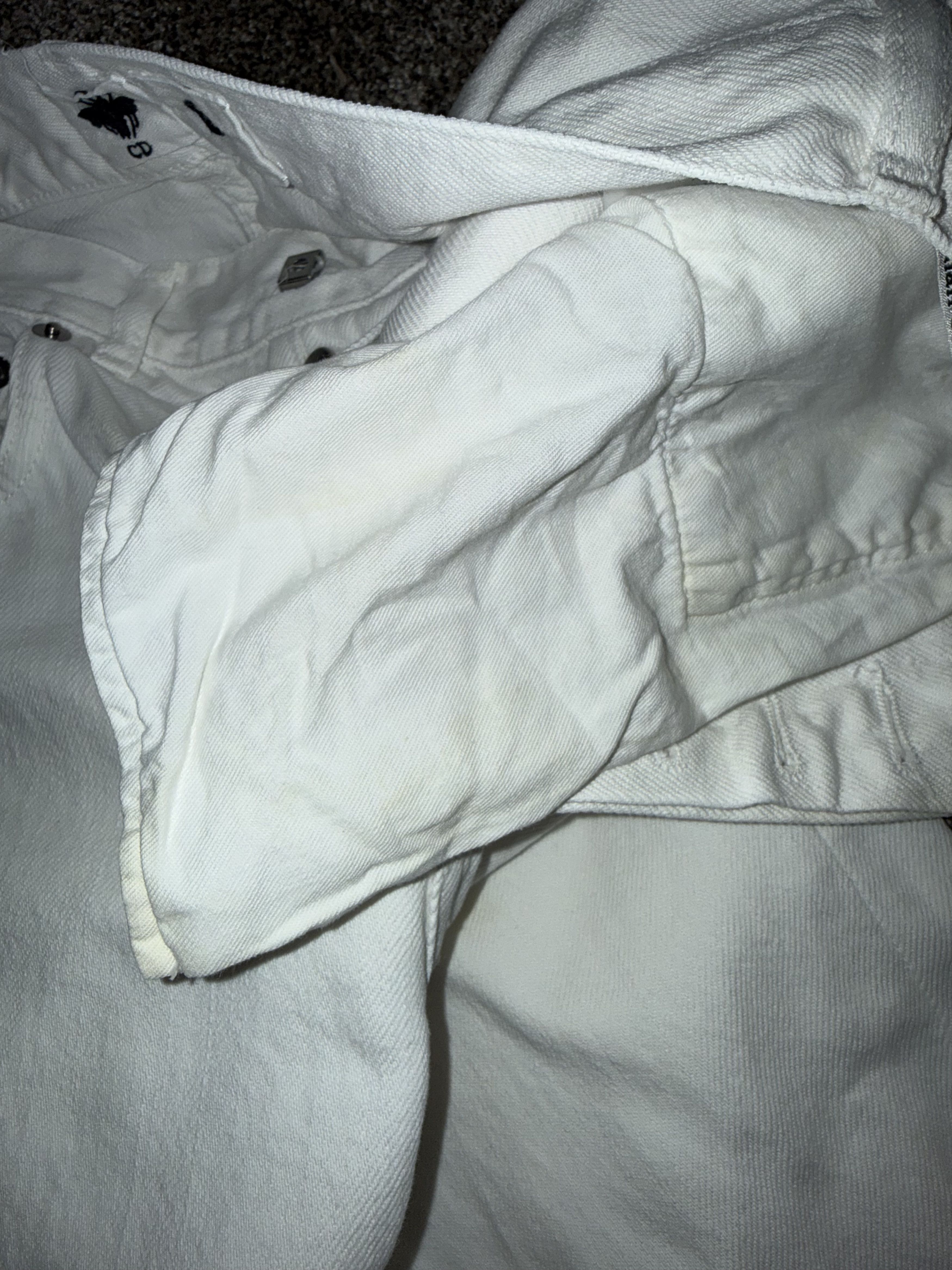 Dior Dior Crop White Denim Jeans Button Fly Fold Up Hem Size 28" / US 6 / IT 42 - 13 Thumbnail