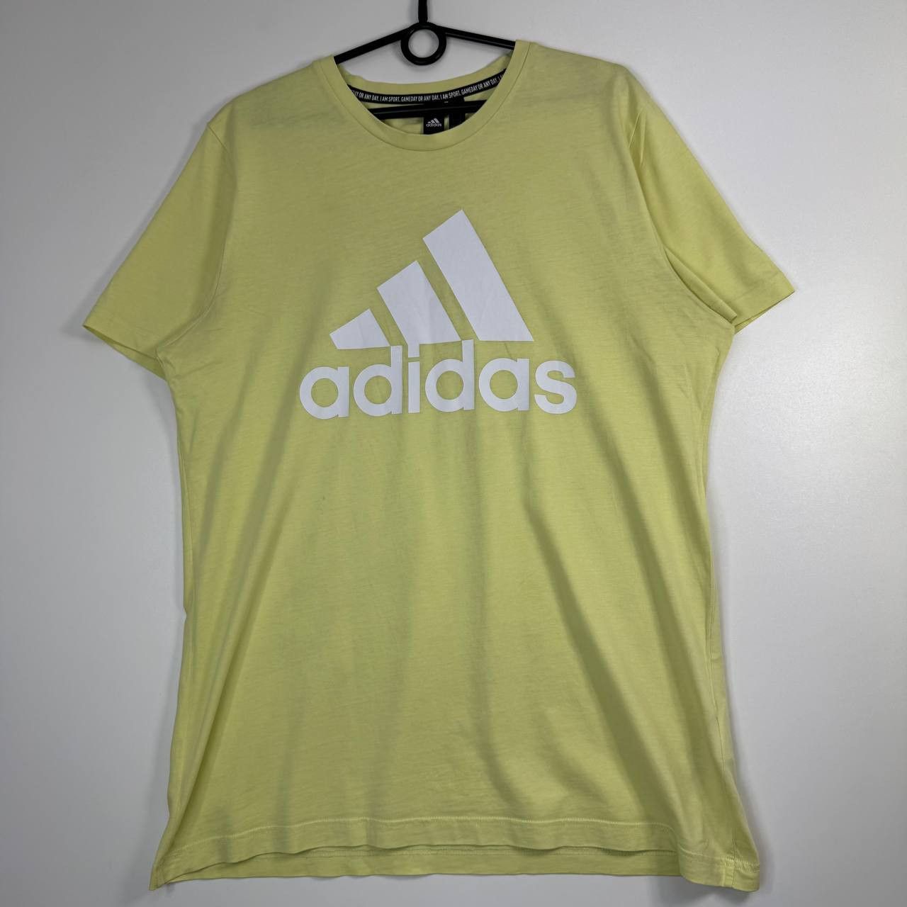 Adidas Adidas Big Logo T-Shirt FK3505 Yellow Mens Size L Size US L / EU 52-54 / 3 - 1 Thumbnail