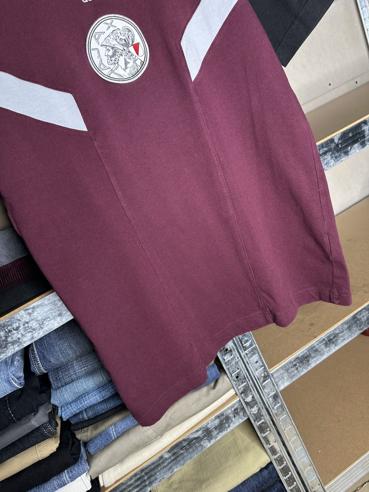 Adidas Adidas Originals Ajax Amsterdam Crewneck T-Shirt Size US S / EU 44-46 / 1 - 11 Thumbnail
