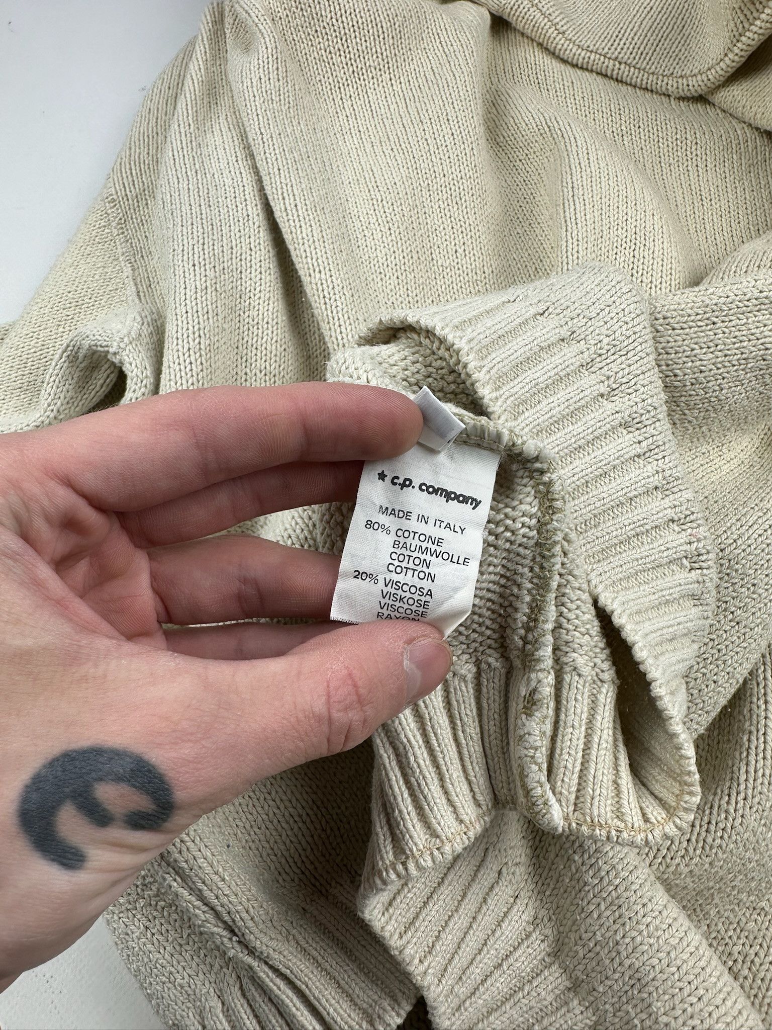 Boneville Vintage 80s Boneville sweater cp company stone island style Size US XL / EU 56 / 4 - 6 Thumbnail