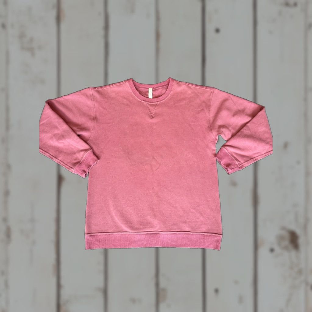Lululemon LULULEMON All Yours Crew Sweatshirt Women Large Pink Terry Size L / US 10 / IT 46 - 1 Thumbnail