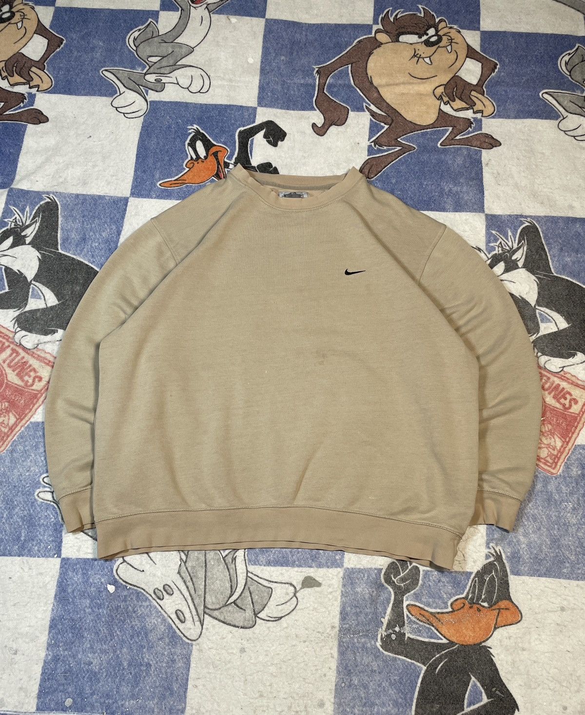 Nike Vintage Nike swoosh crewneck Size US XL / EU 56 / 4 - 1 Thumbnail