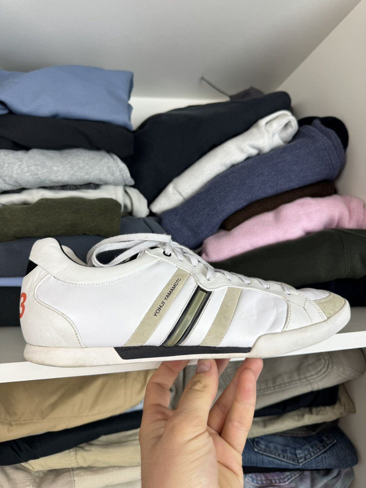 Y-3 Adidas x Y-3 Yohji Yamamoto Sala Sneakers Size UK 10 D Size US 10.5 / EU 43-44 - 7 Thumbnail