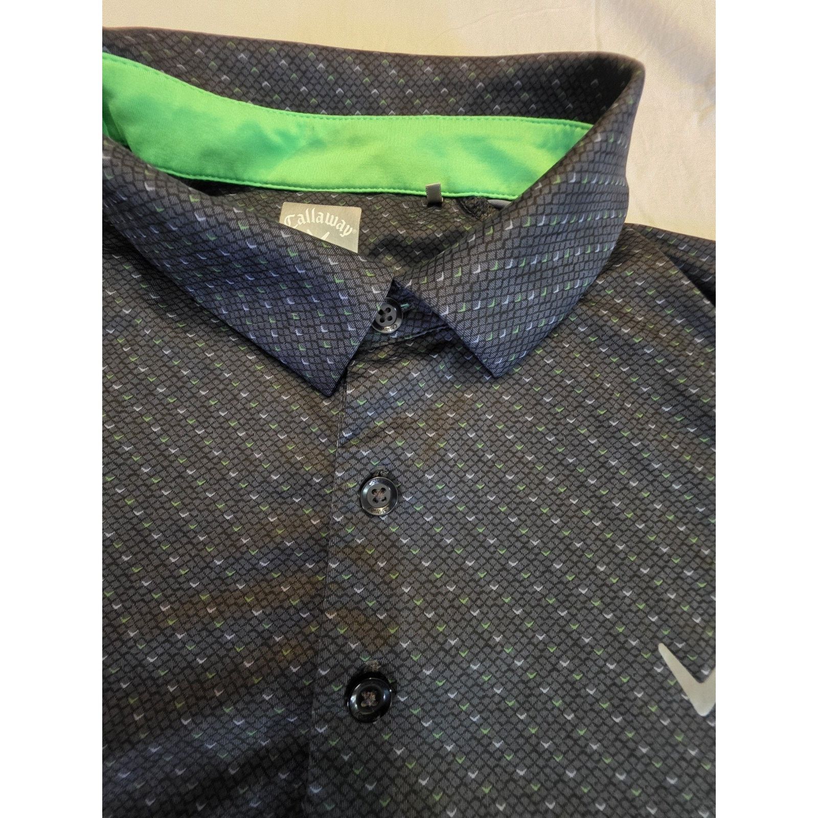 Callaway Callaway Men's Size 2XL Short Sleeve Three Button Golf Shirt Size US XXL / EU 58 / 5 - 3 Thumbnail