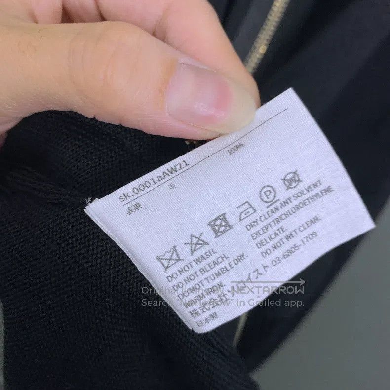 Takahiromiyashita The Soloist. Takahiromiyashita The Soloist. Size OS Boat Neck Cape Zippe Size US M / EU 48-50 / 2 - 4 Thumbnail