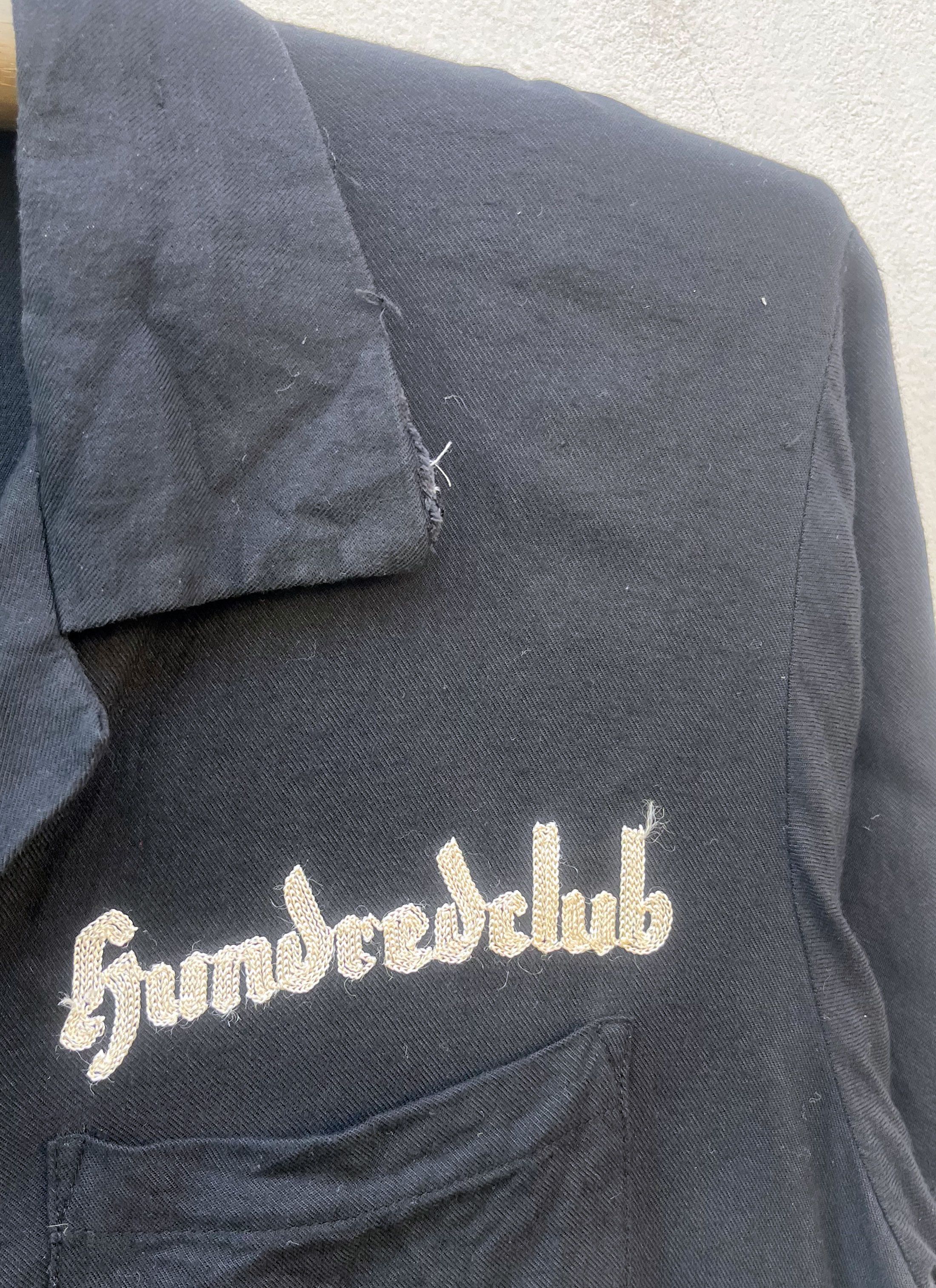 Seditionaries Hundred Club Skull Embdoidery Open Collared Short Sleeve Size US M / EU 48-50 / 2 - 3 Thumbnail