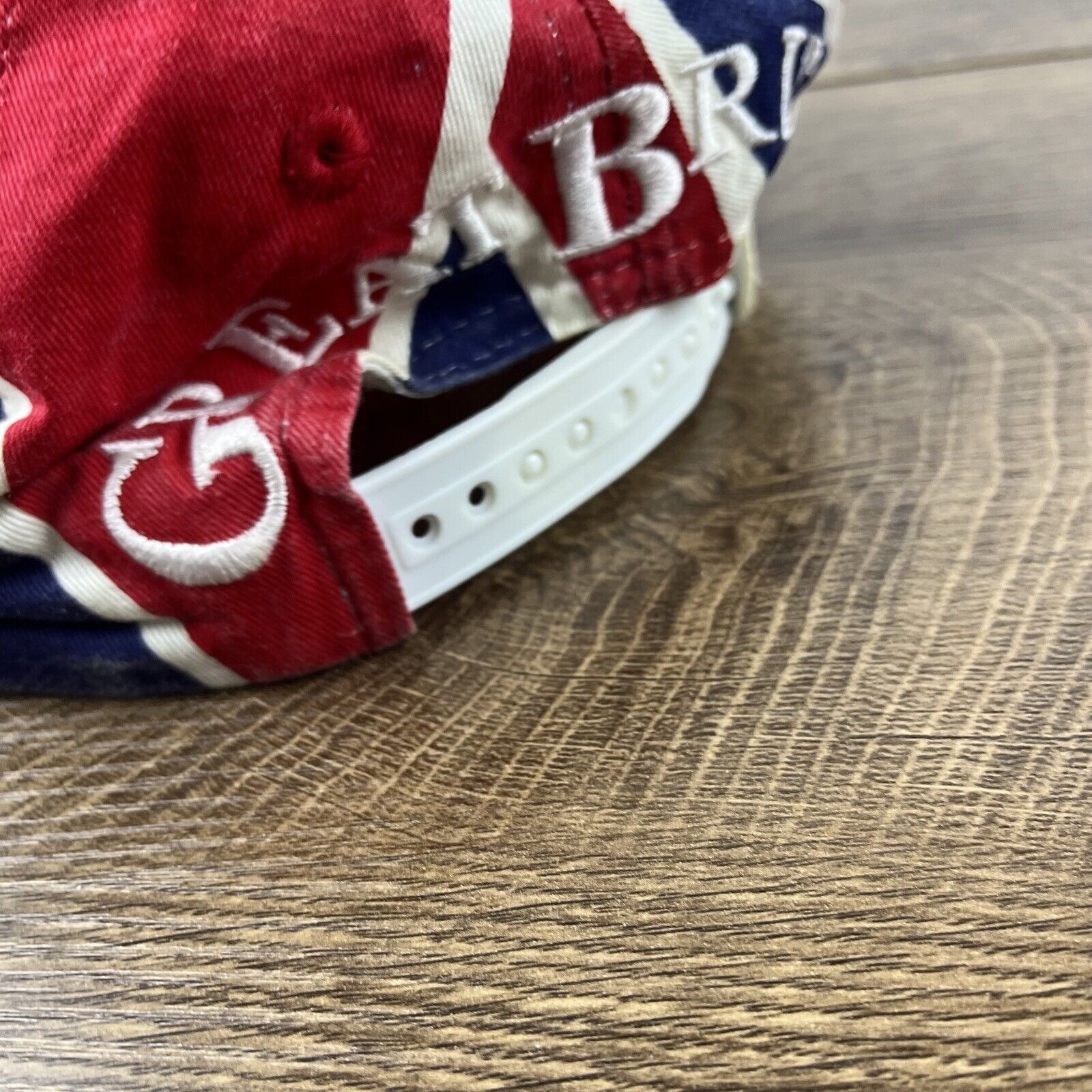 Other Great Britian Hat Red Blue Snapback Hat Red Hat Adjustable R Size ONE SIZE - 12 Thumbnail