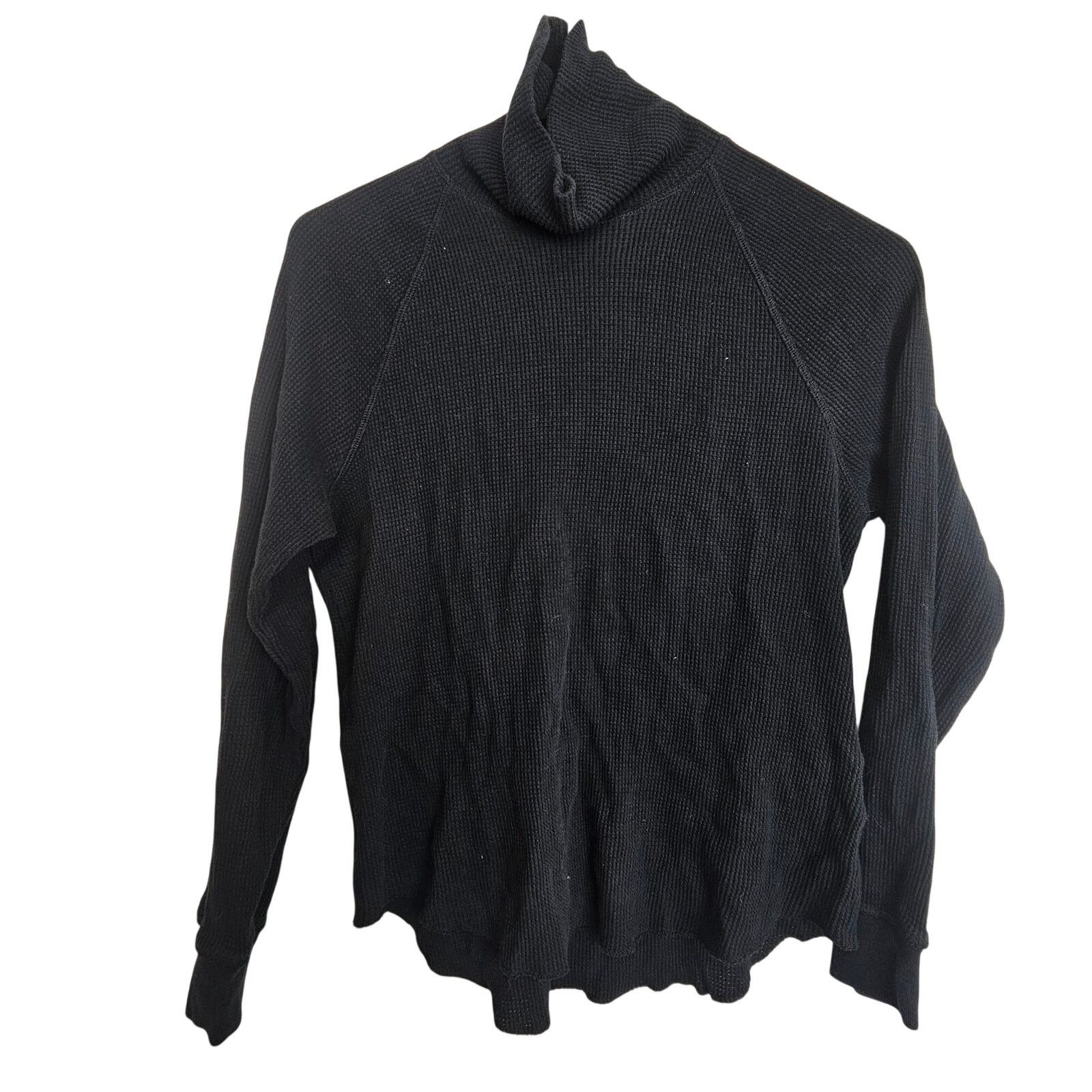 Everlane Everlane Womens Organic Cotton Thermal Turtleneck S Gorpcore Size S / US 4 / IT 40 - 1 Thumbnail