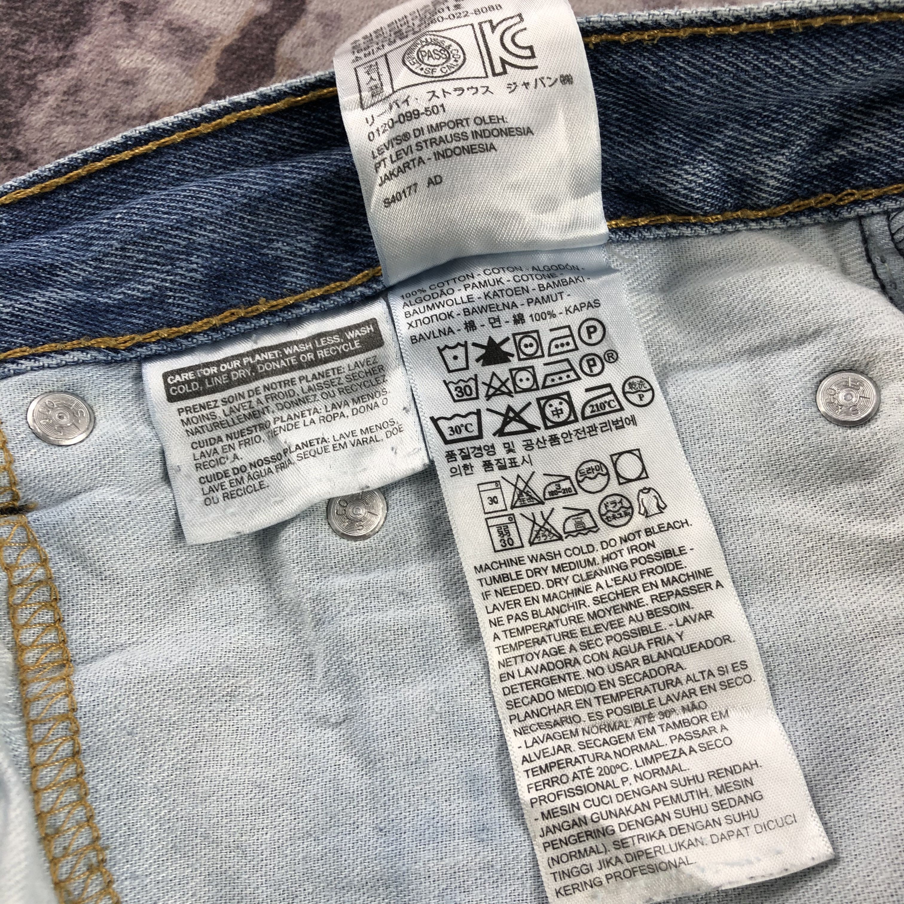 Levi's × Vintage Vintage Blue Wash Levis 550 Jeans-JM2866 Size US 44 / EU 60 - 12 Thumbnail