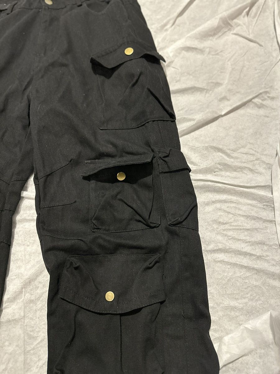 Japanese Brand BAGGY CARGO PANTS Size US 31 - 2 Thumbnail