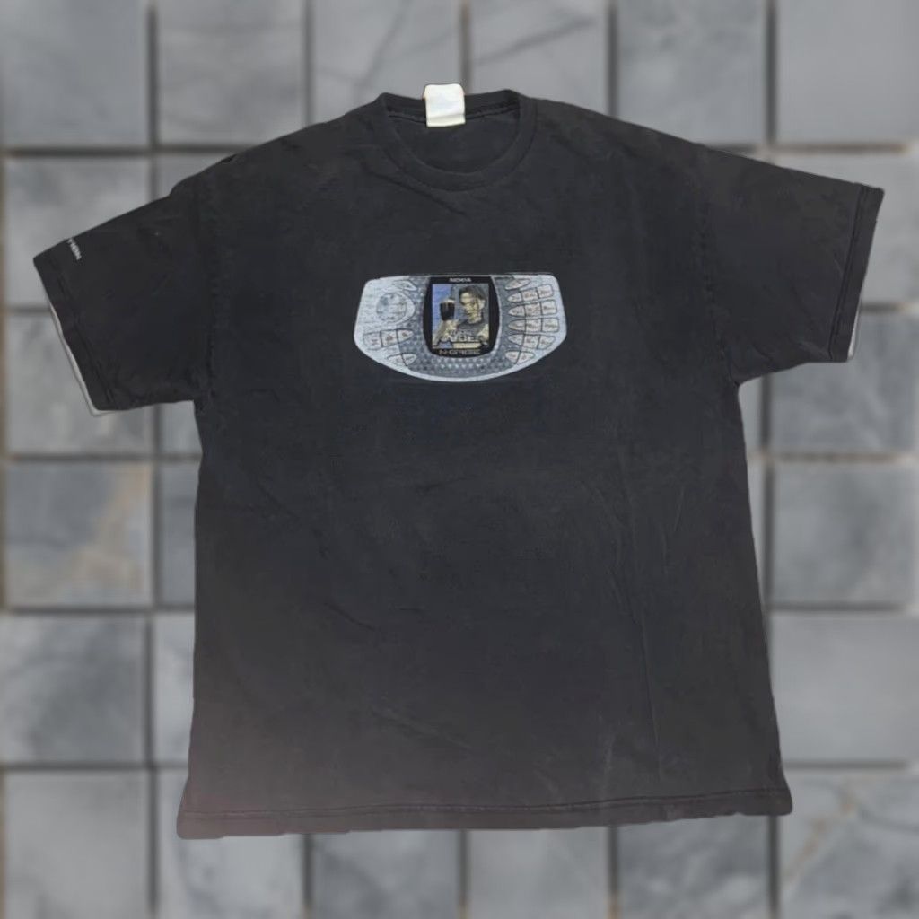 Vintage VINTAGE Tomb Raider Nokia N-Gage Promo T-Shirt Black XL 90s Video Games Retro Mens Size US XL / EU 56 / 4 - 1 Thumbnail