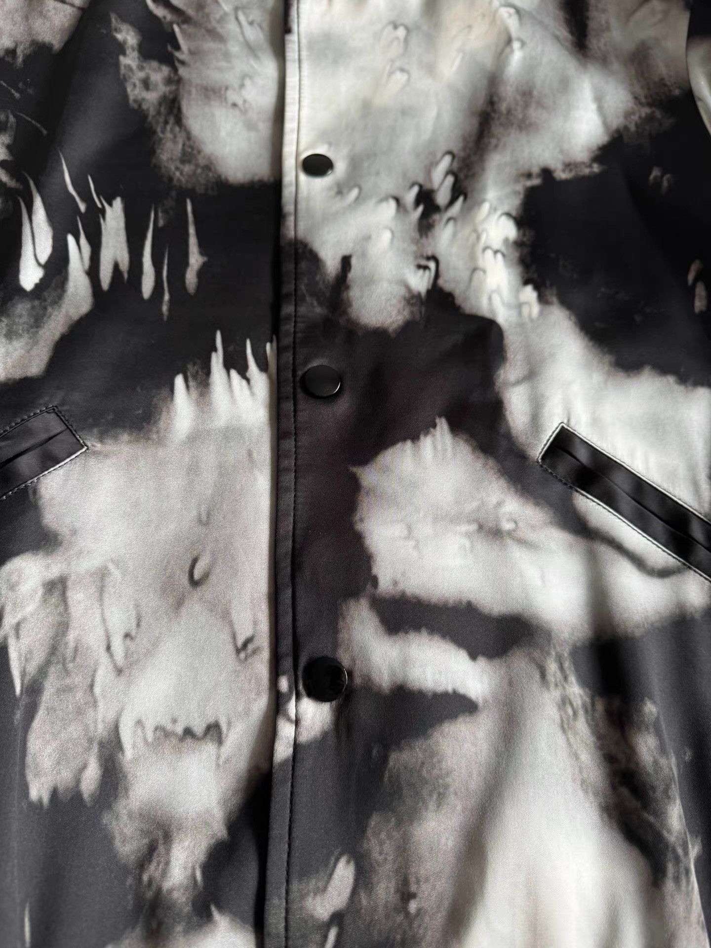 Saint Laurent Paris Saint Laurent SLP Splash Ink Gradient Jacket Ｑ23 Size US L / EU 52-54 / 3 - 3 Thumbnail