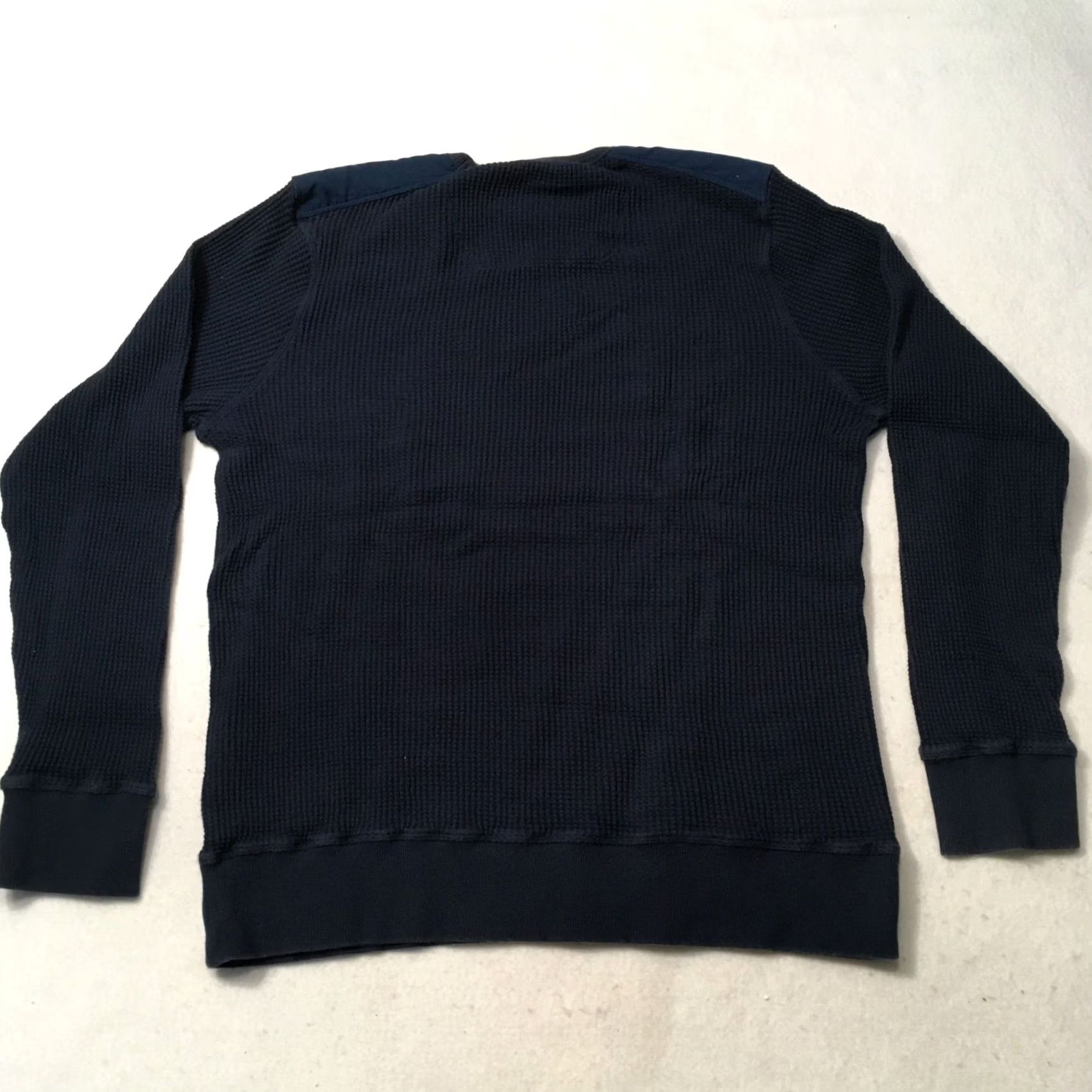 Vintage COVA Shirt LARGE Blue Thermal Waffle Long Sleeve Tee Mens Size US L / EU 52-54 / 3 - 7 Thumbnail