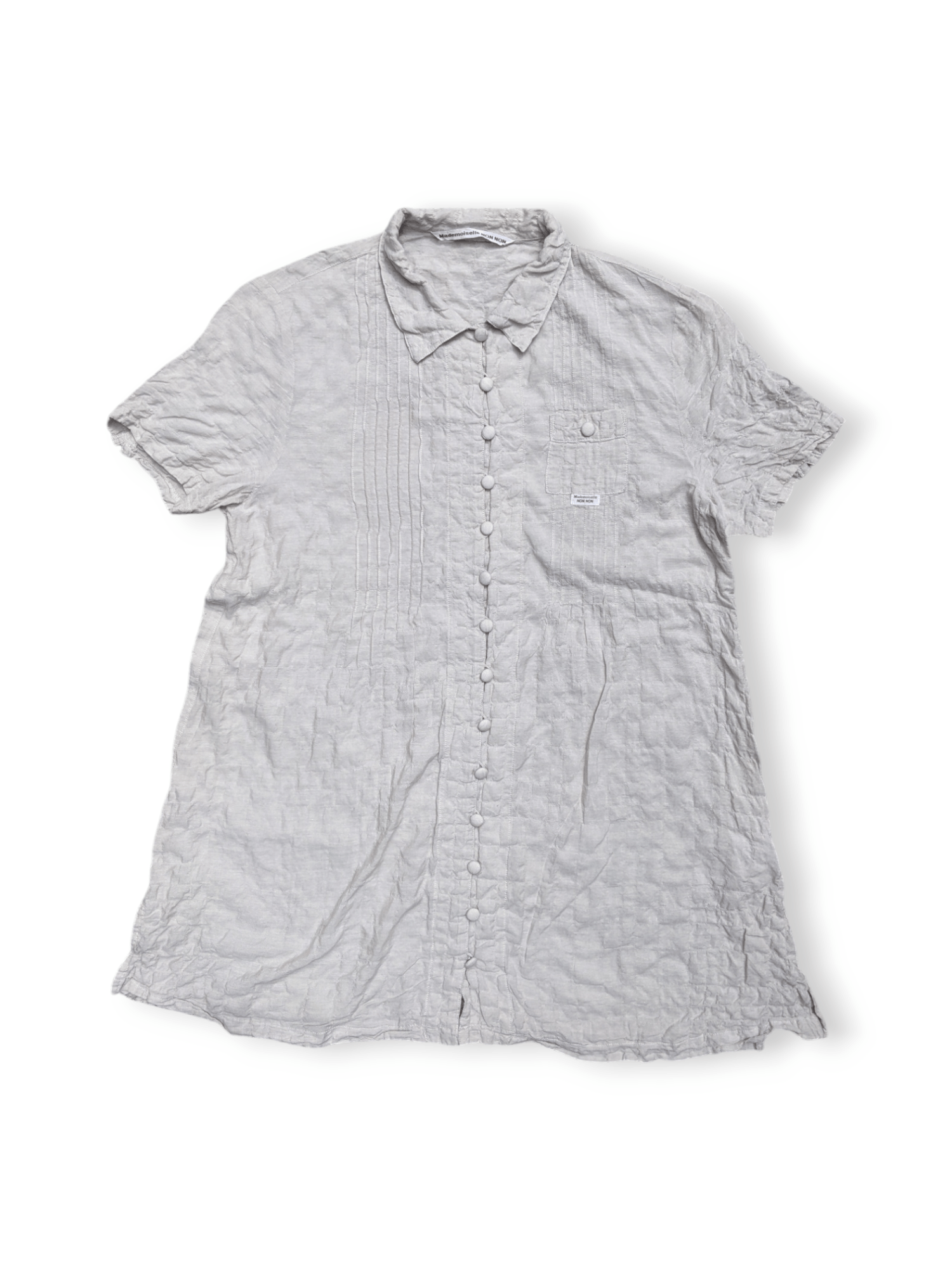 Mademoiselle Non Non Mademoiselle Non Non Button Up Shirt Size L / US 10 / IT 46 - 1 Thumbnail