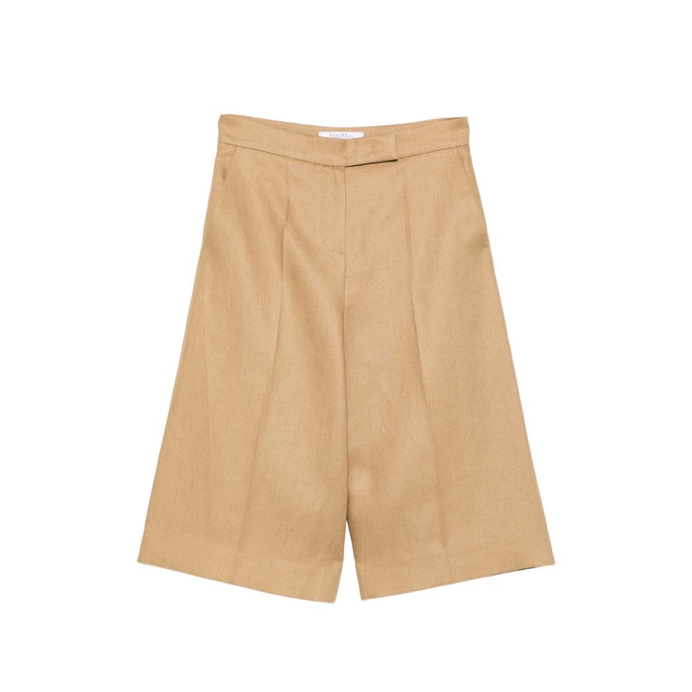 Max Mara Max Mara NEUTRALS Shorts - Tailored Shorts Size 26" / US 2 / IT 38 - 1 Thumbnail