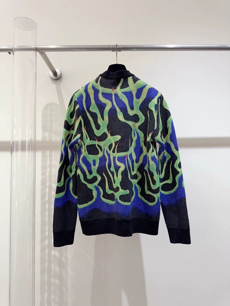 Louis Vuitton Louis Vuitton 22 Fall/Winter Flame Sweater 2503-Nextarrow Size US M / EU 48-50 / 2 - 2 Thumbnail