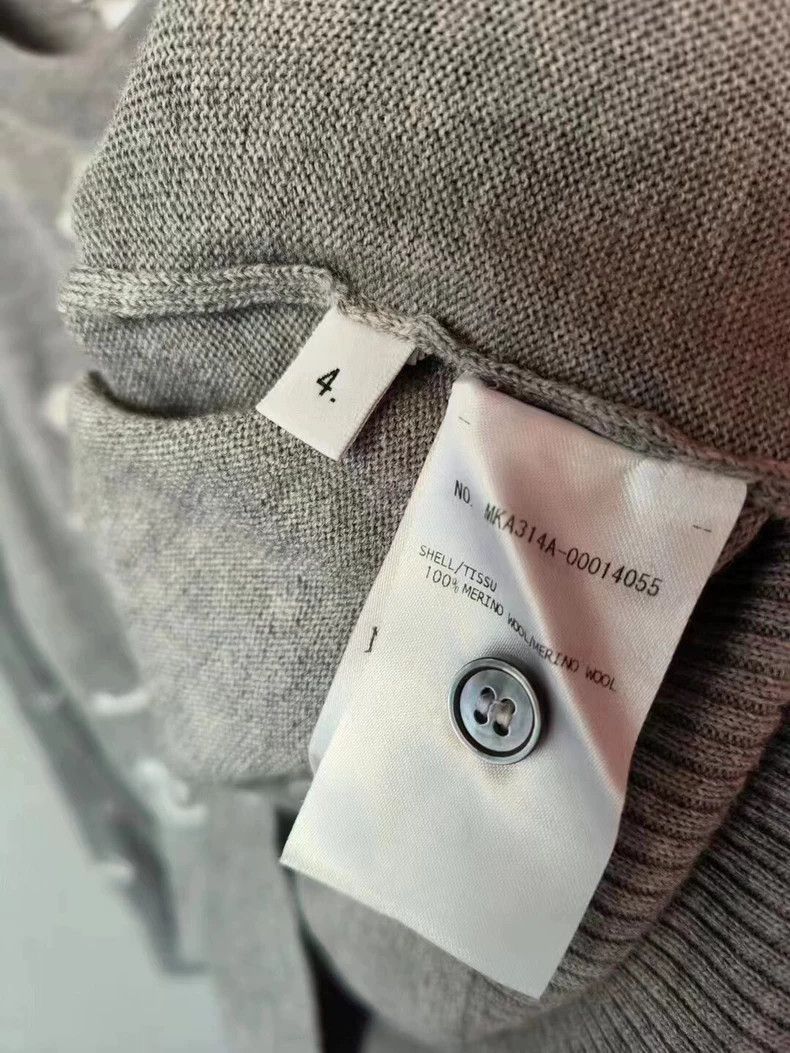 Thom Browne Thom Browne A wool cardigan Size US XL / EU 56 / 4 - 2 Thumbnail