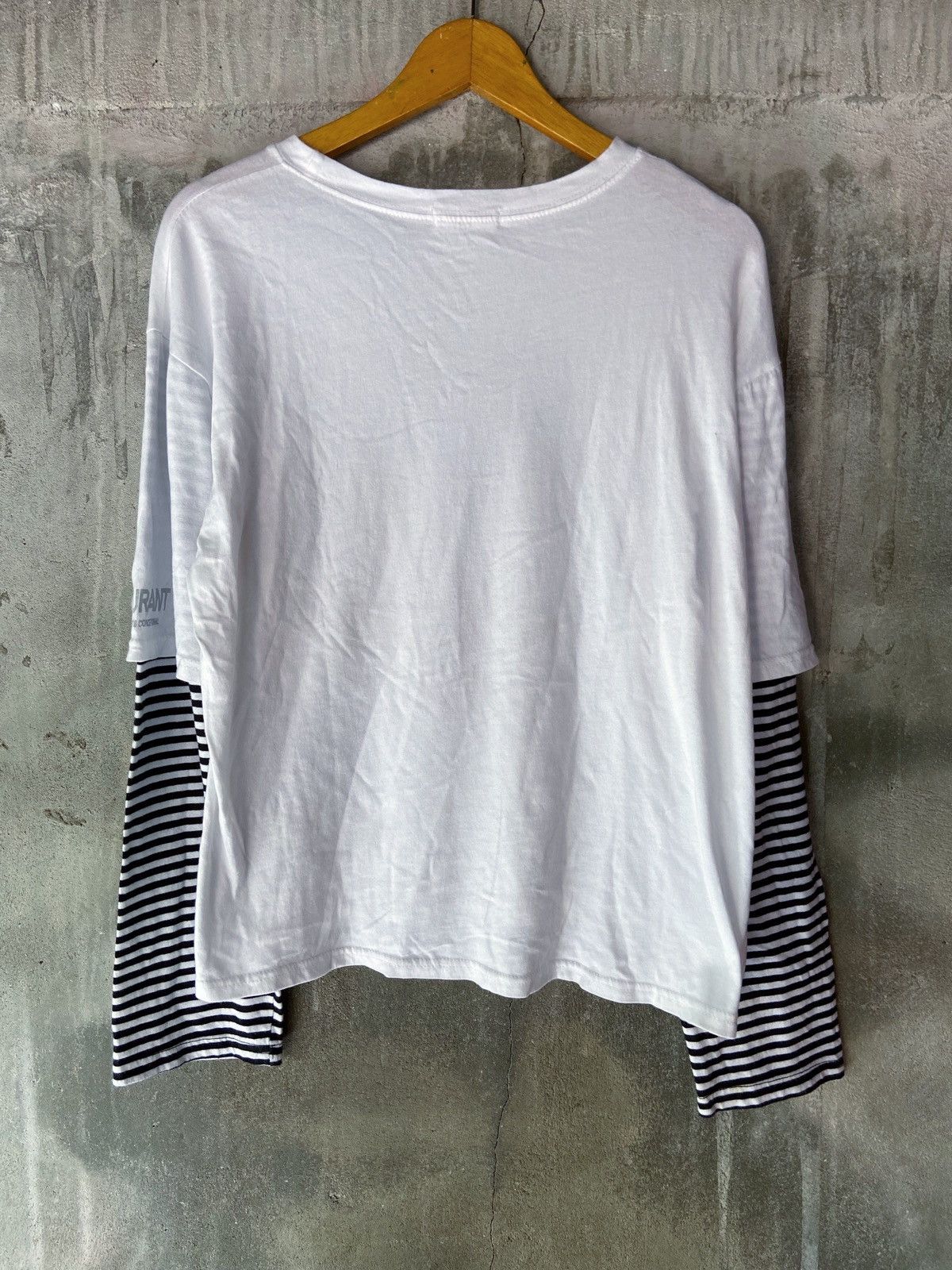 Japanese Brand DOUBLE LAYER COLOURANT LONG SLEEVE Size US S / EU 44-46 / 1 - 8 Thumbnail