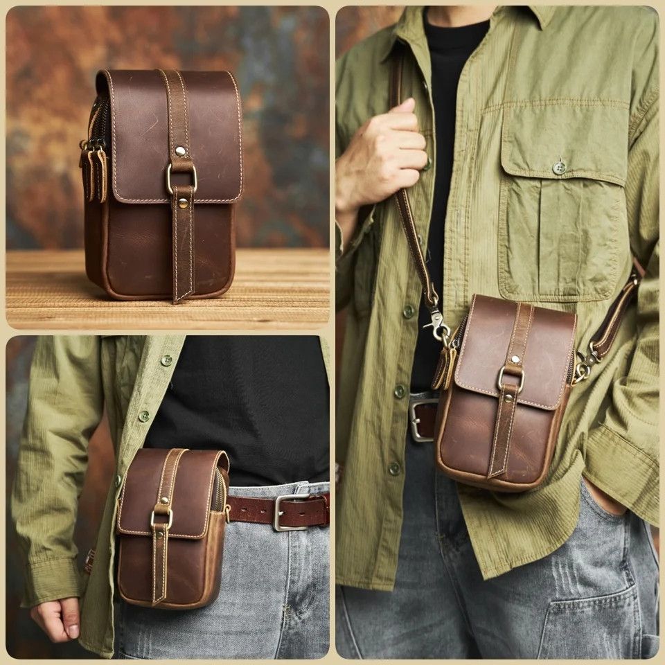 Japanese Brand Shoulder Bag Leather Size ONE SIZE - 5 Thumbnail