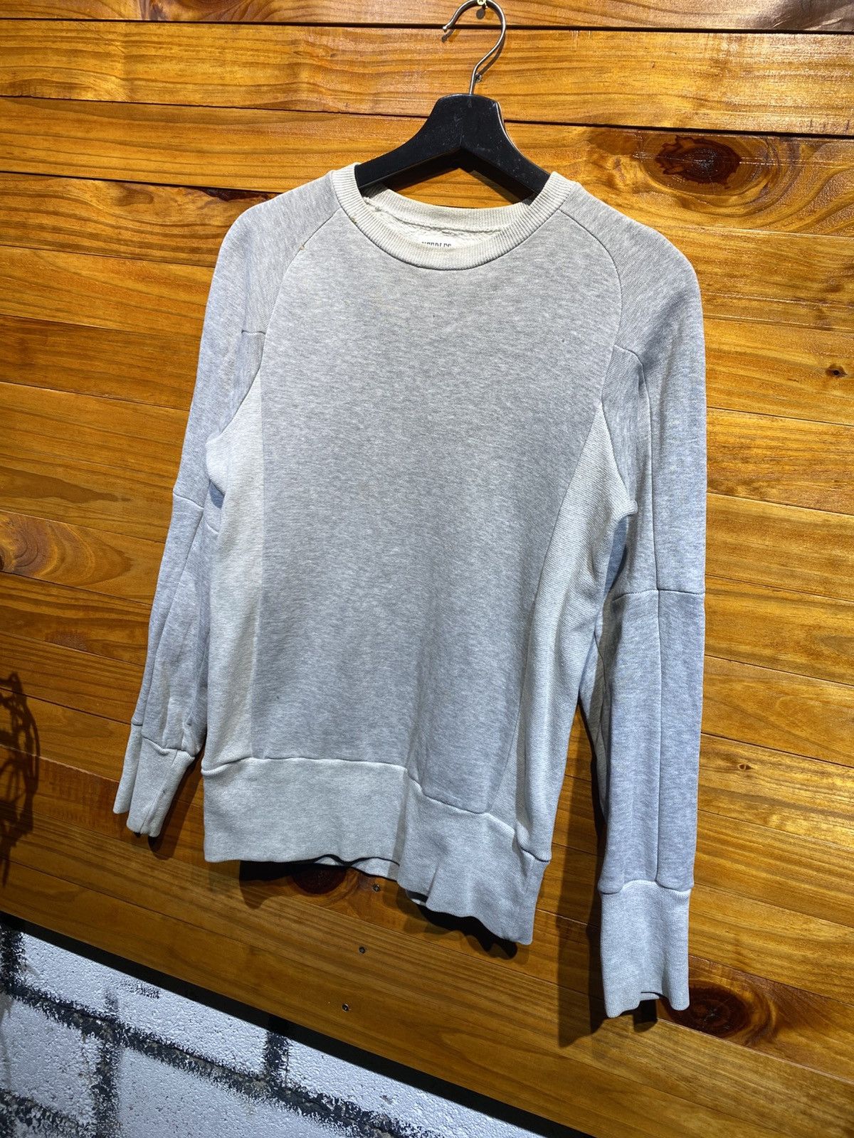Needles Needles Sportwear Grey Crewneck Sweatshirt – Minimalist Size US S / EU 44-46 / 1 - 4 Thumbnail