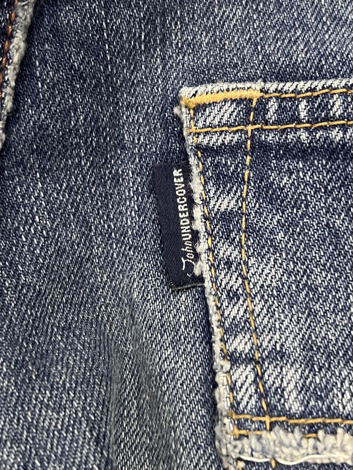 Undercover Undercover SS15 Knee Patch Denim Size US 34 / EU 50 - 9 Thumbnail