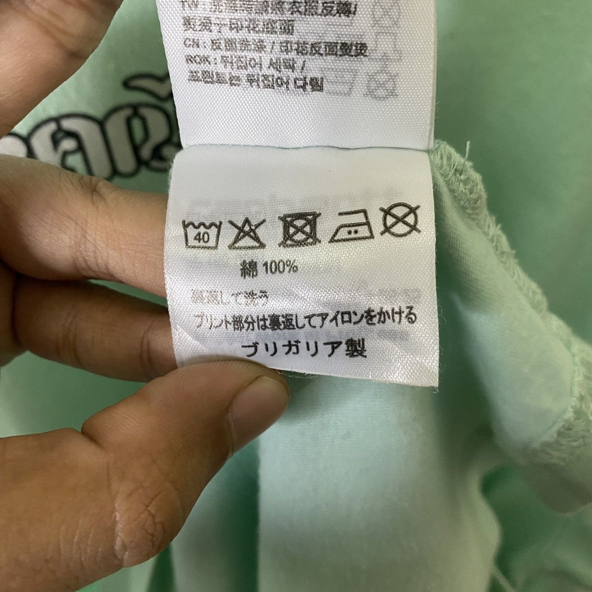 Carhartt Wip Carhartt WIP Thai Font Nice Design L/S T Shirt Size US L / EU 52-54 / 3 - 7 Thumbnail