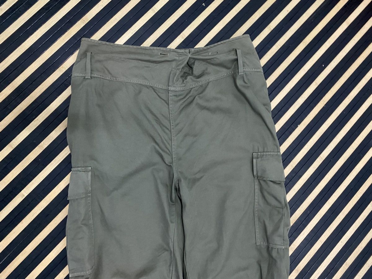 Hysteric Glamour × If Six Was Nine × Japanese Brand Mystic Parachute Flared 6 Pocket Olive Green Cargo Pants Size US 34 / EU 50 - 4 Thumbnail