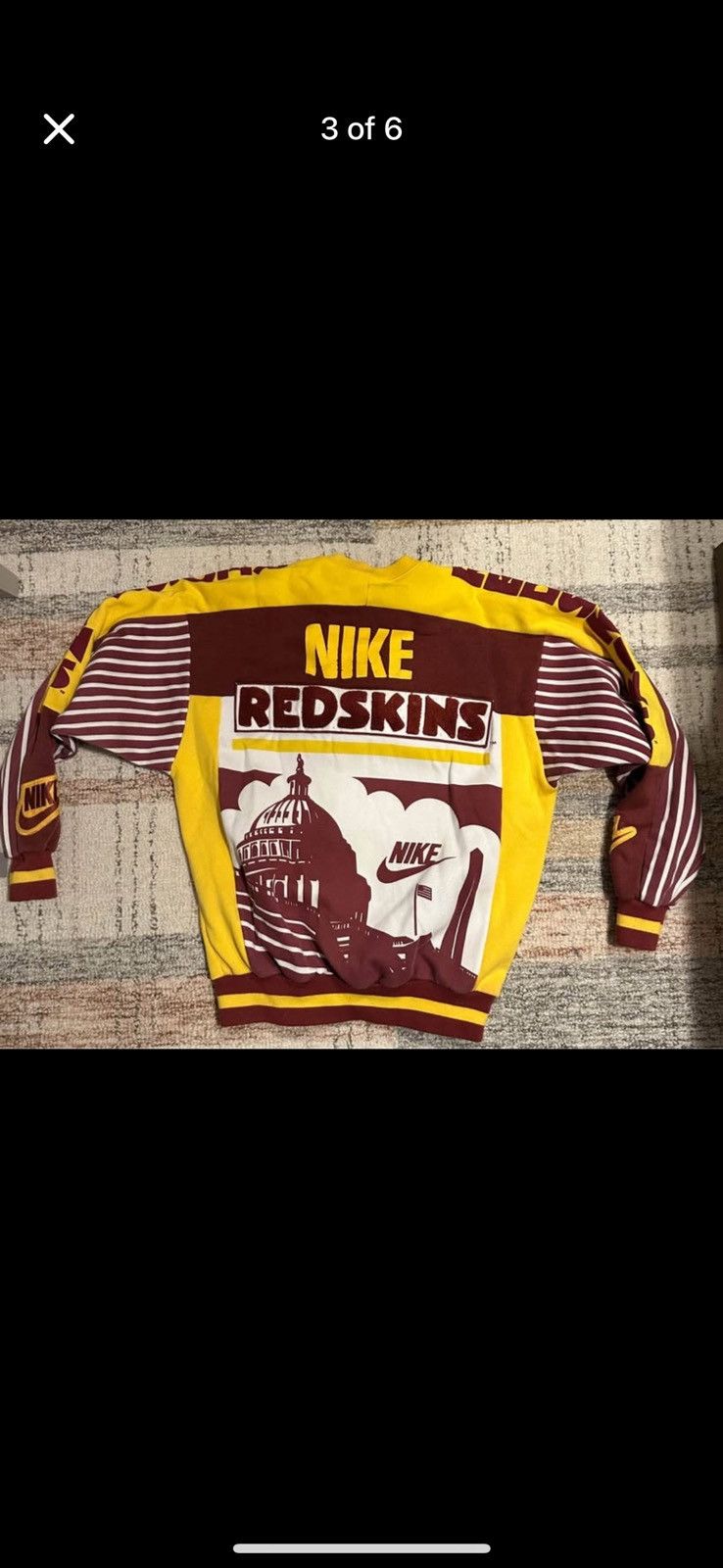 NFL × Nike Redskins sweatshirt Size US XL / EU 56 / 4 - 2 Thumbnail