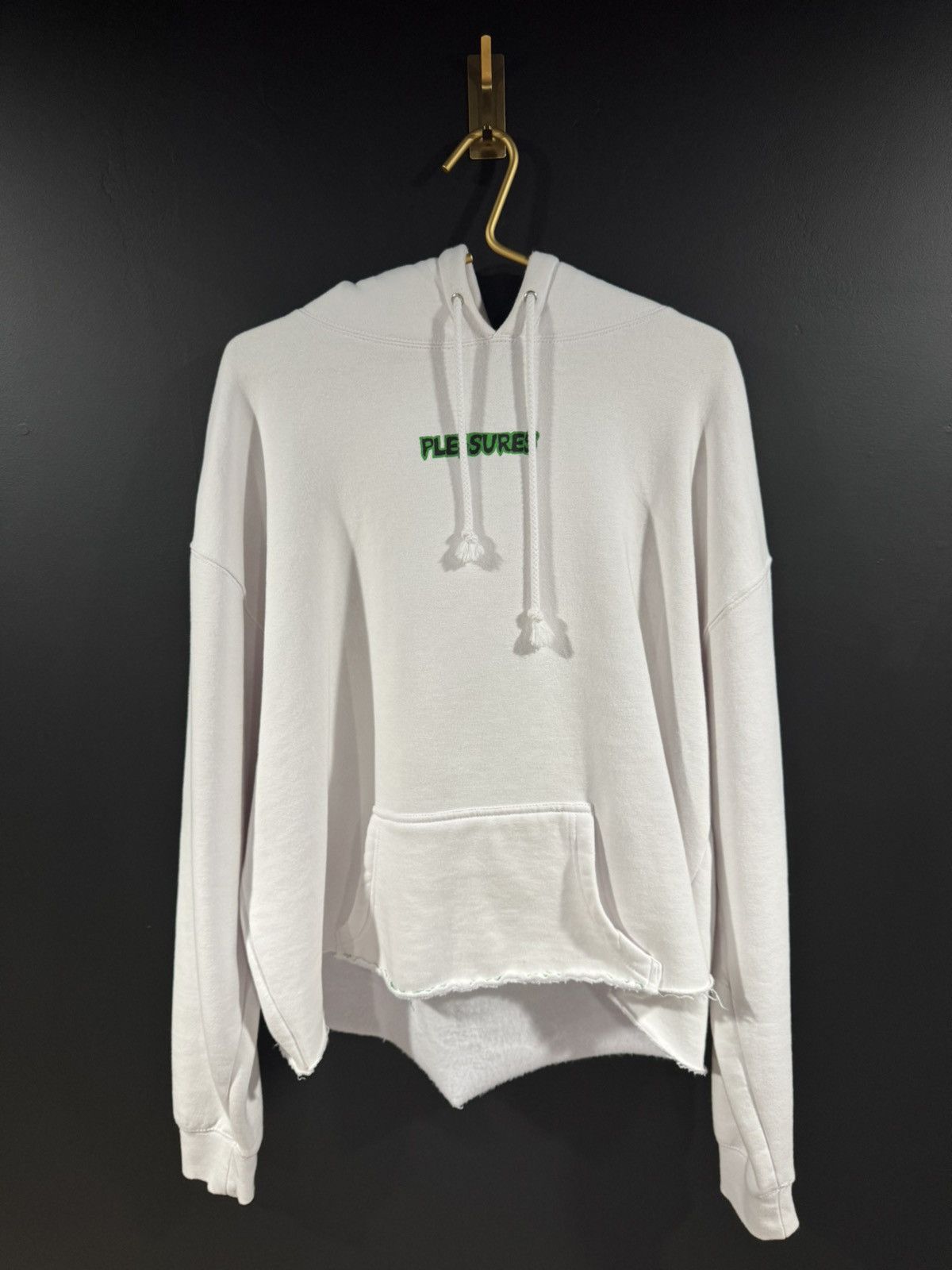 Pleasures Pleasures Custom Cropped Rock On 🤘 Hoodie XL Size US XL / EU 56 / 4 - 2 Thumbnail