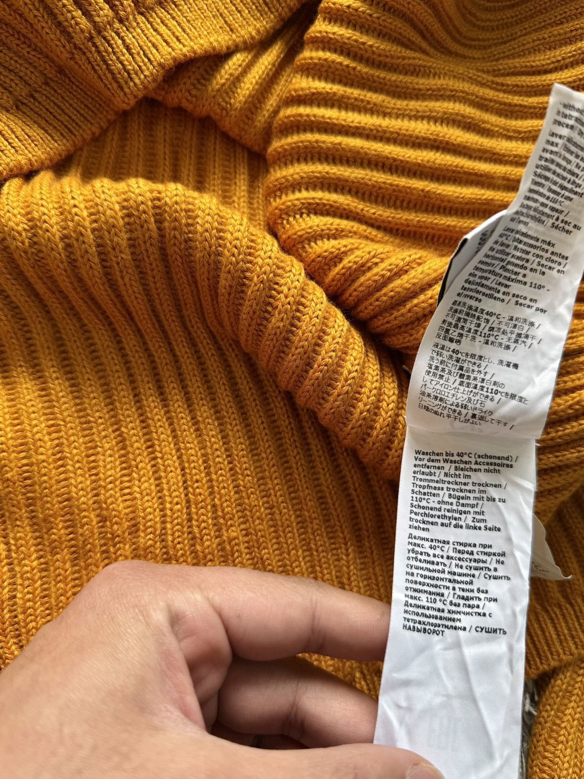 C.P. Company CP COMPANY FULL RIBBED SWEATER Size US L / EU 52-54 / 3 - 14 Thumbnail