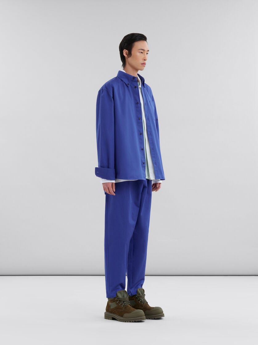 Marni o1w1db11025 Shirt in Blue Size US L / EU 52-54 / 3 - 5 Thumbnail