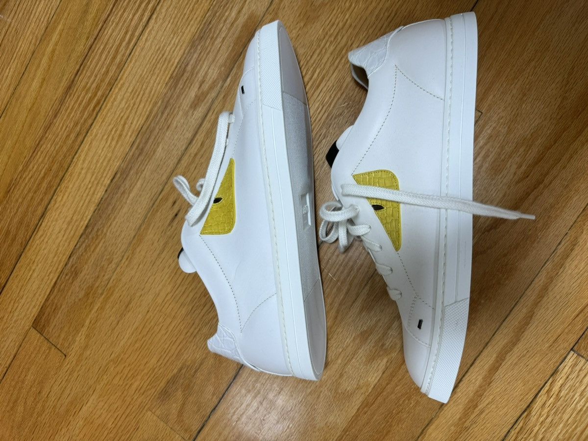 Fendi White bag bugs sneakers fendi Size US 8 / EU 41 - 1 Thumbnail
