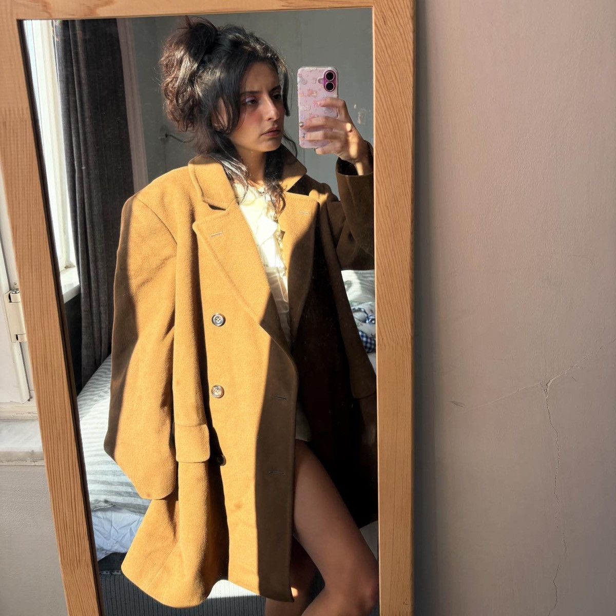 Burberry Burberry cashmere coat Size L / US 10 / IT 46 - 1 Thumbnail