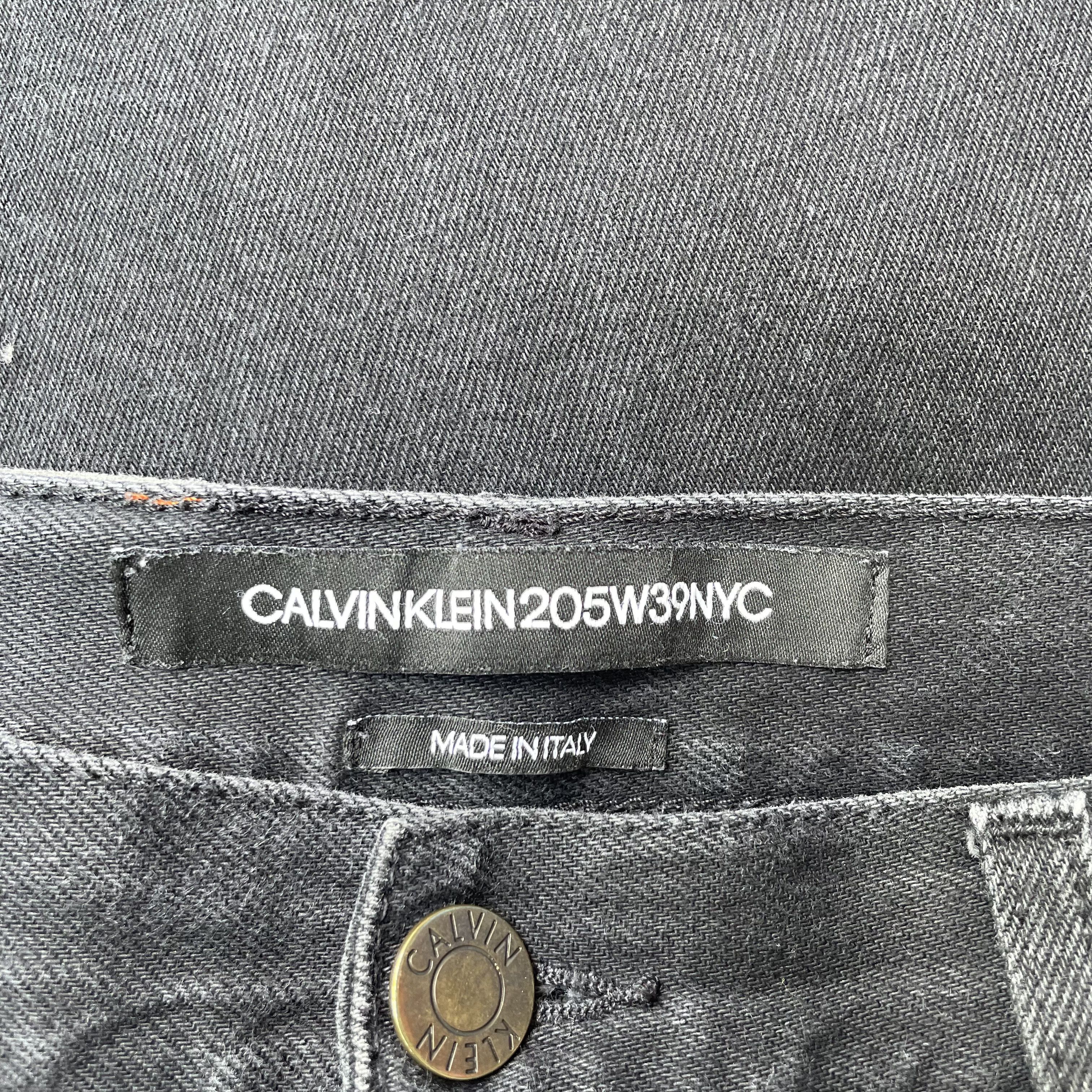 Calvin Klein 205W39NYC Calvin Klein 205w39nyc Raf Simons Black Denim Jeans Size US 34 / EU 50 - 6 Thumbnail