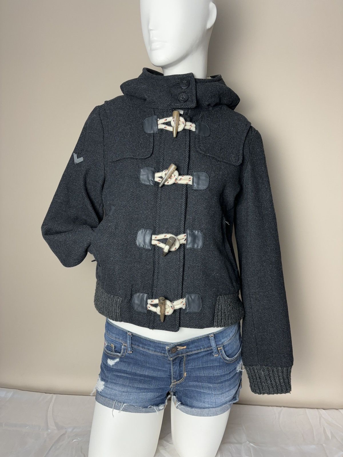 Superdry SUPERDRY Vintage Cropped Hooded Avant Garde Jacket Size S / US 4 / IT 40 - 1 Thumbnail