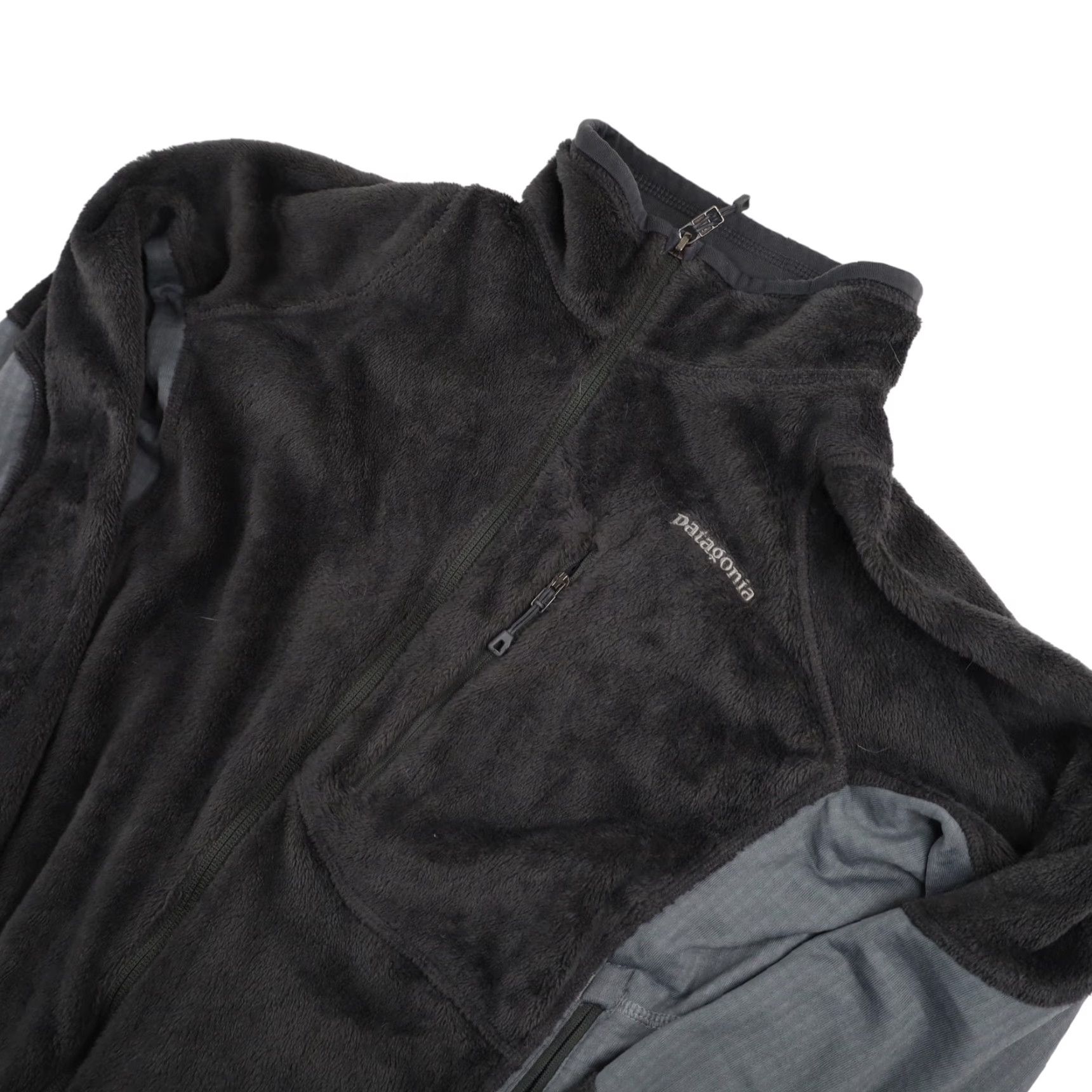 Patagonia VINTAGE Patagonia Mens S Rhythm Deep Pile Fleece Jacket Gray Size US S / EU 44-46 / 1 - 2 Thumbnail